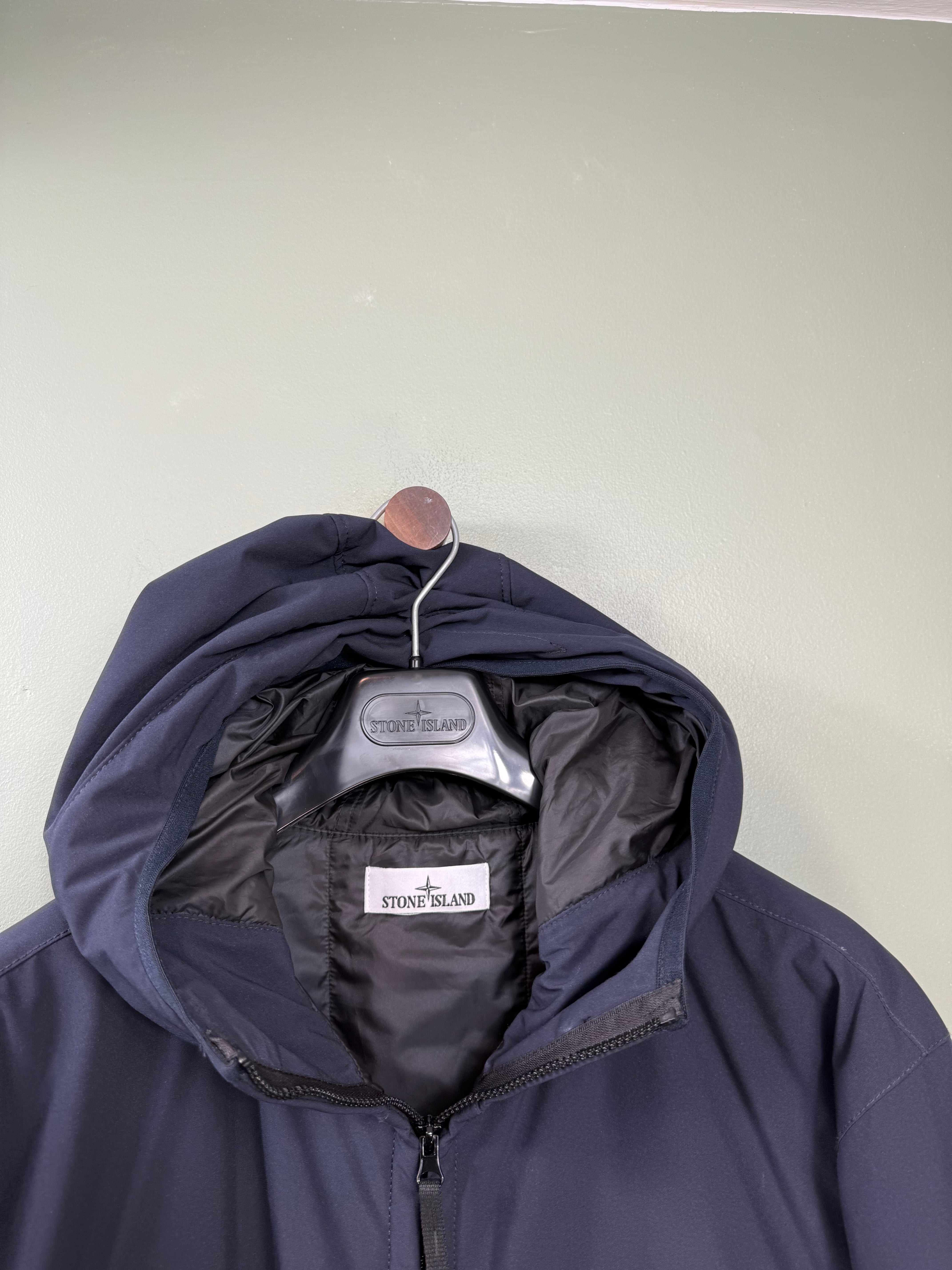 Stone Island Navy Primaloft Soft Shell Jacket