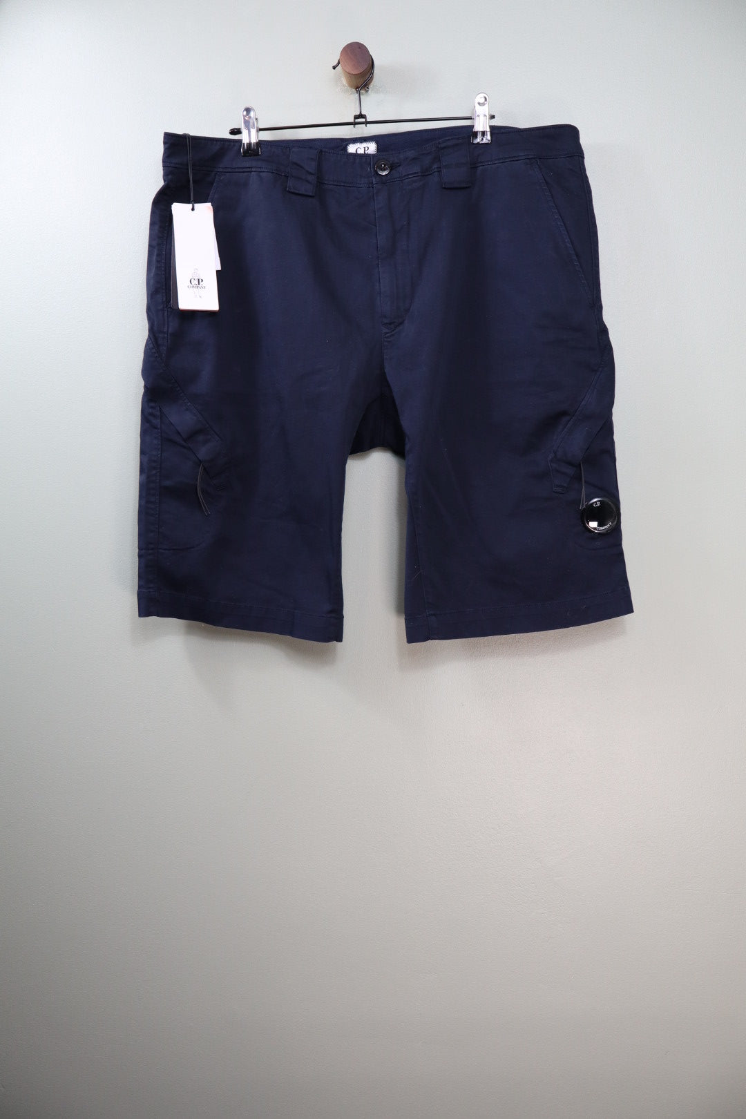 CP Company Navy Cargo Shorts