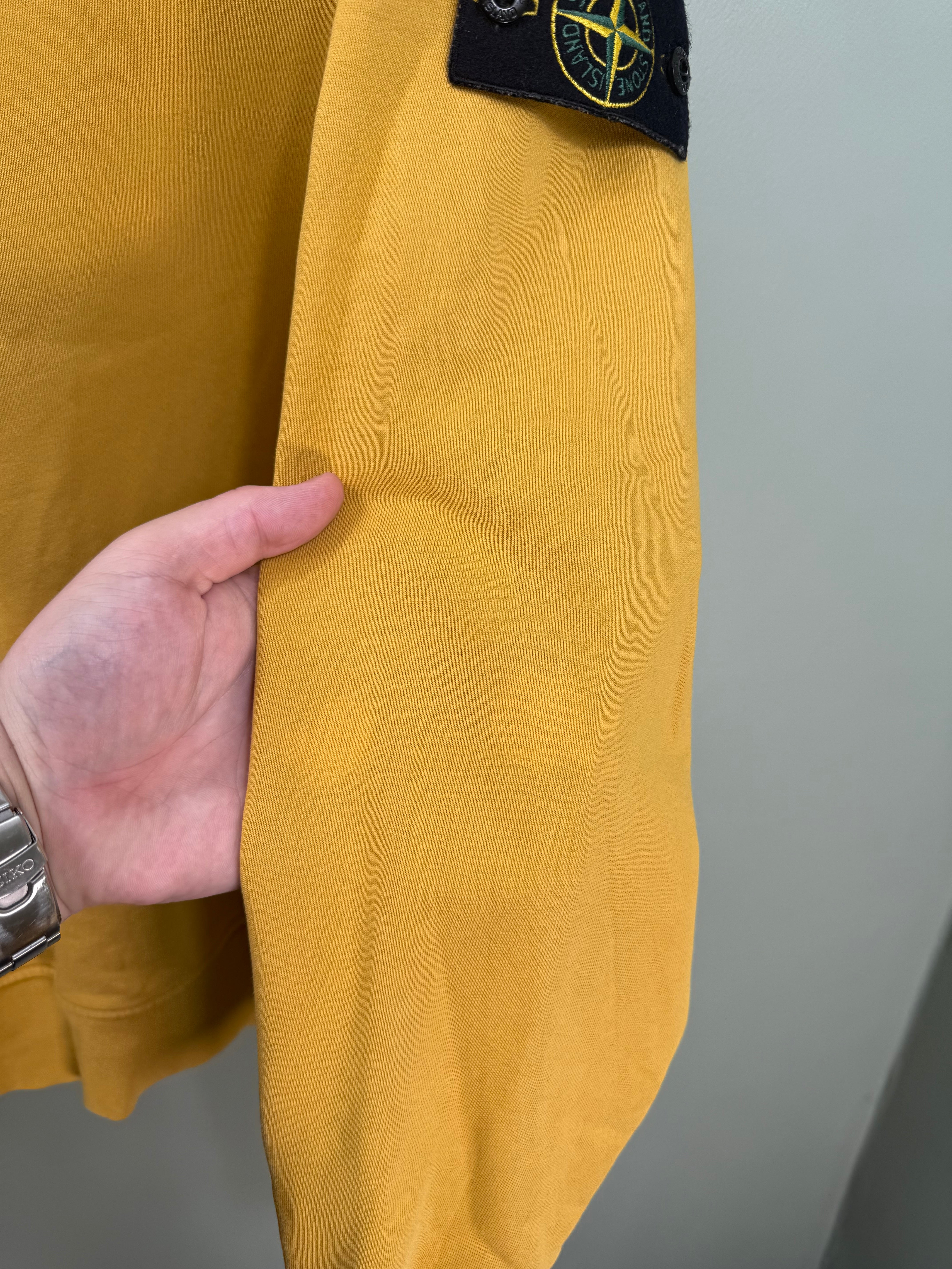 Stone Island Yellow Jumper