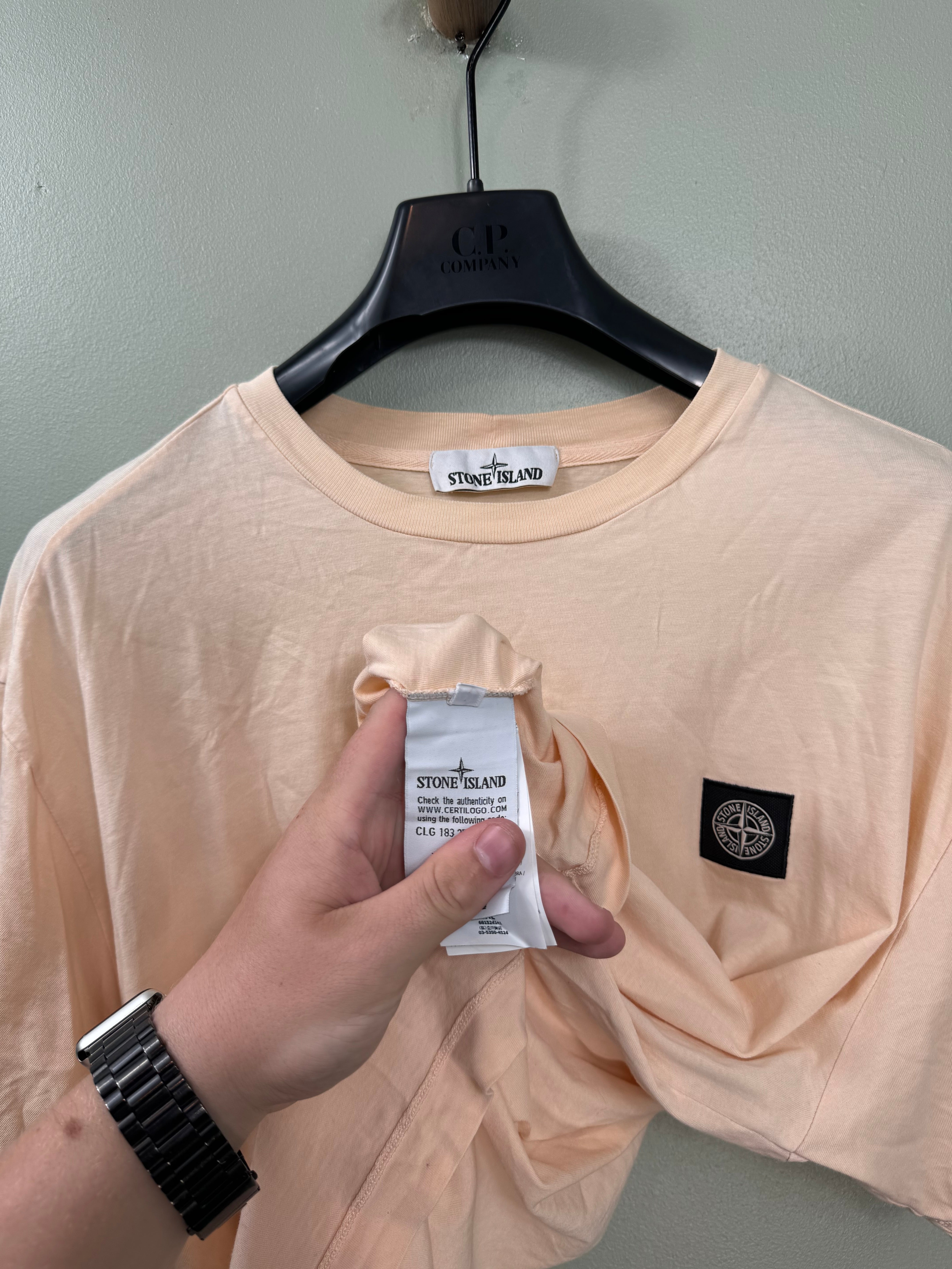 Stone Island Peach Tee