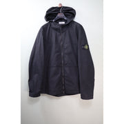 Stone Island Black Supima Cotton Twill Jacket