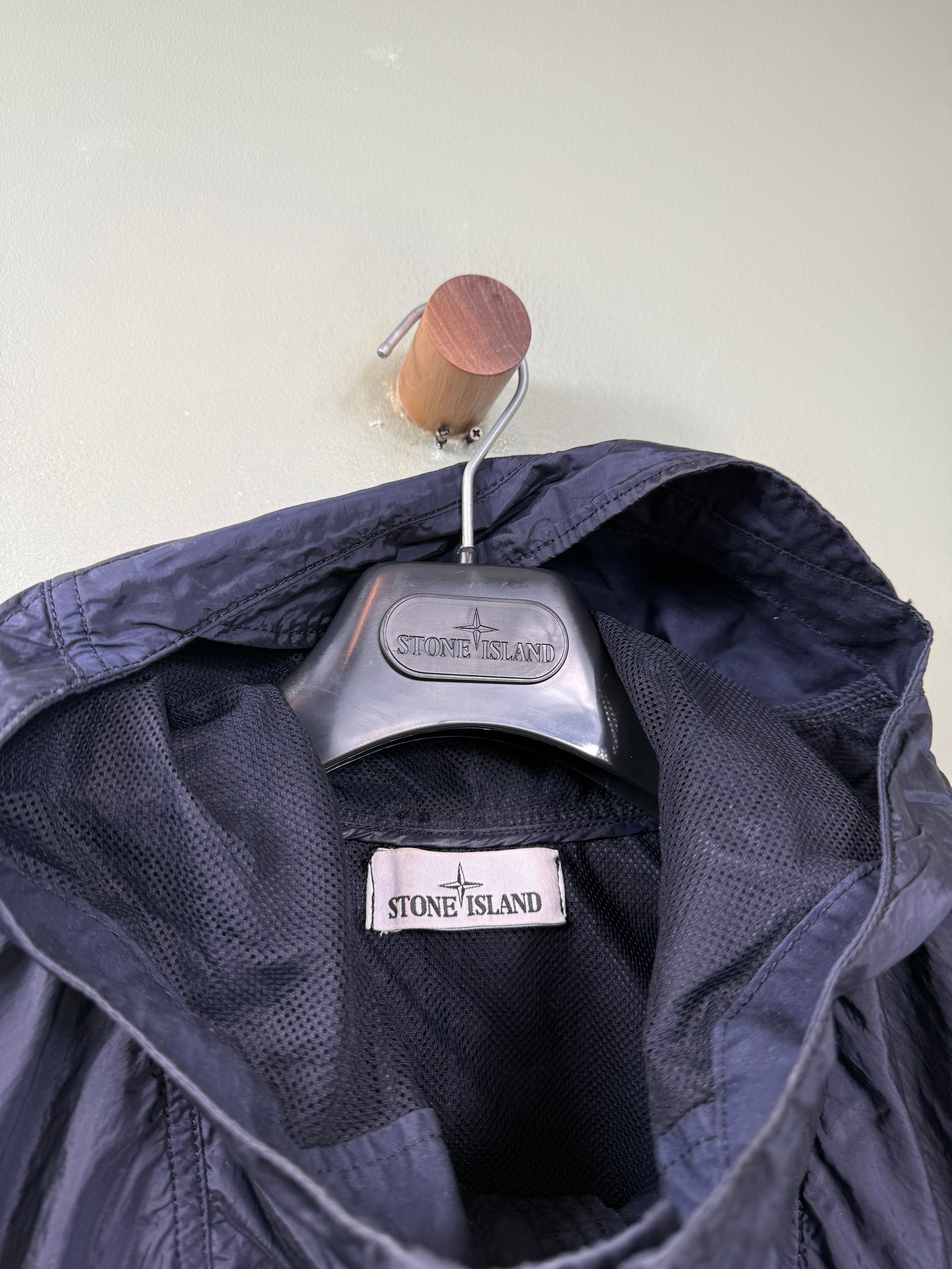 Stone Island Navy Nylon Metal Watro Jacket