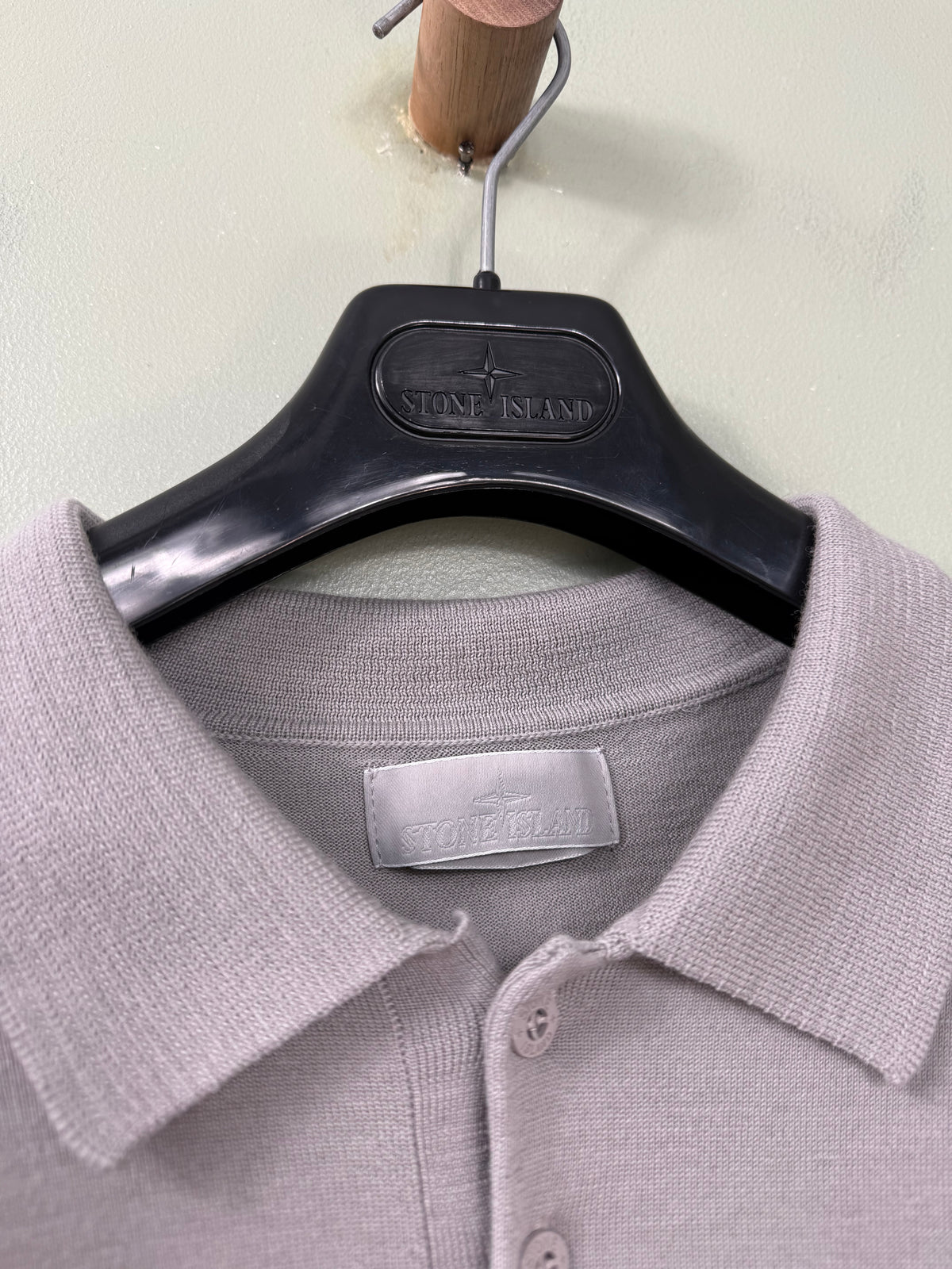 Stone Island Grey Ghost Polo Shirt