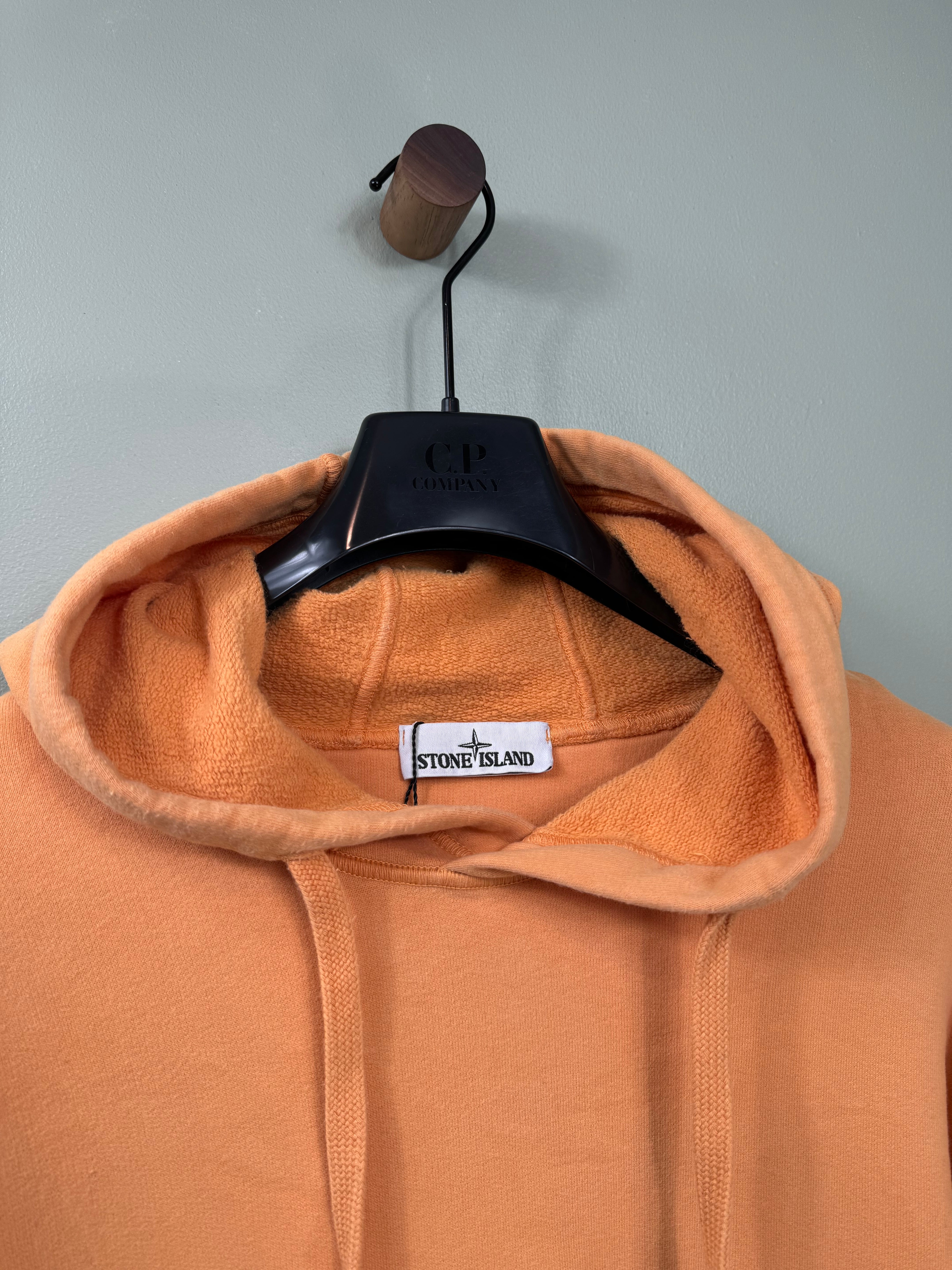 Stone Island Orange Hoodie