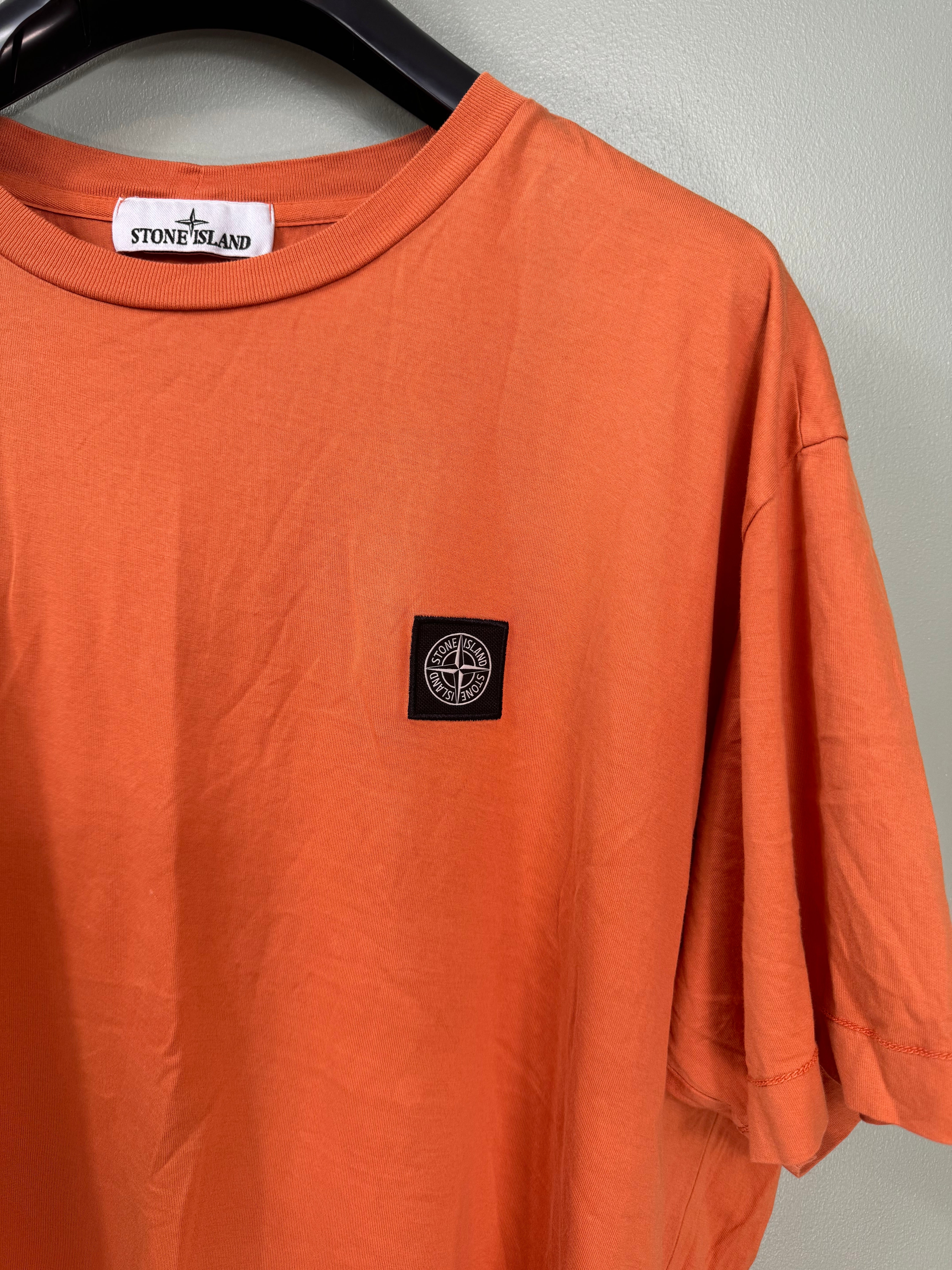 Stone Island Orange Tee