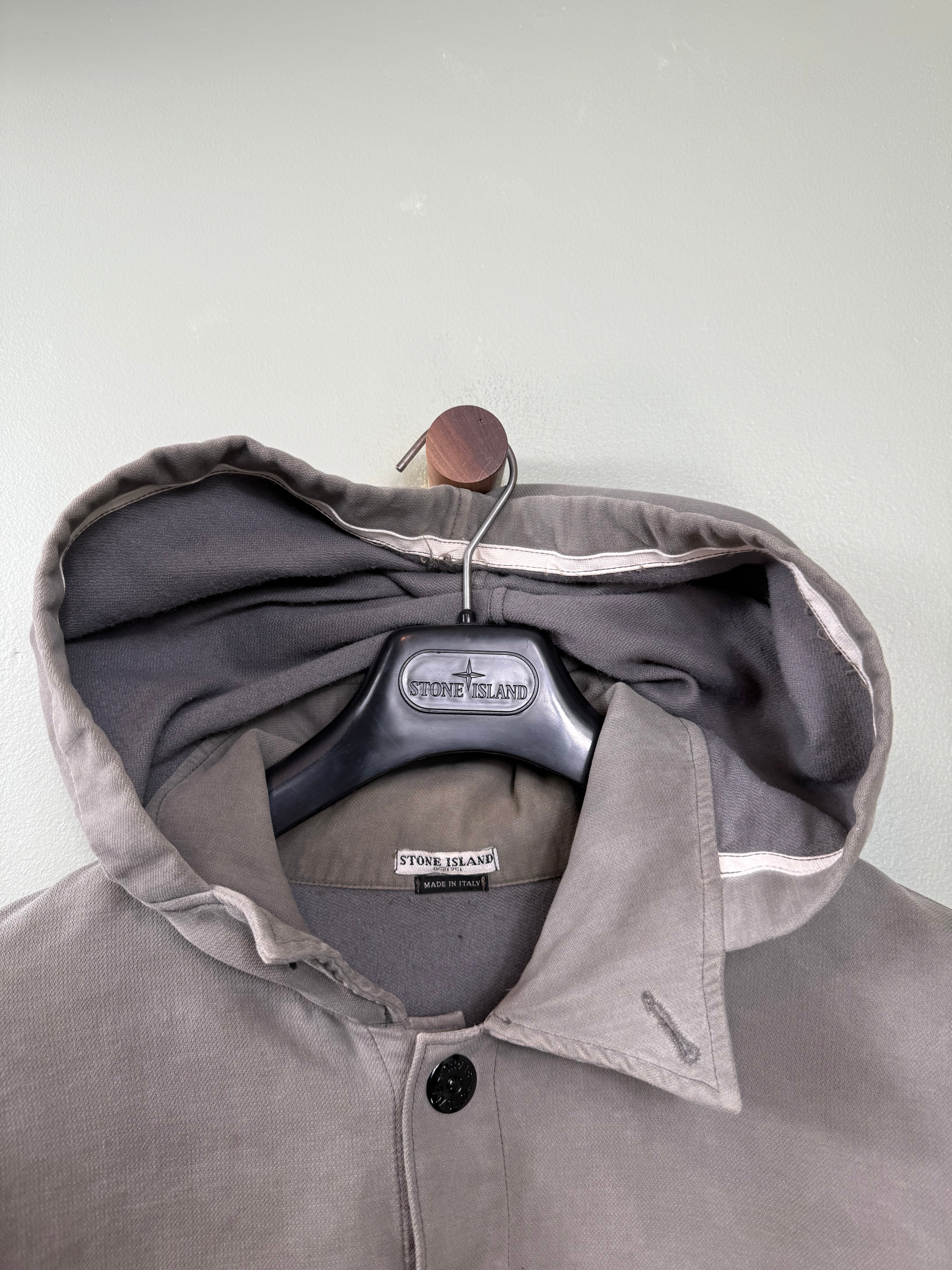 Stone Island Grey Mole Skin Jacket