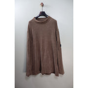 C.P. Company Khaki Towel Knit Jumper