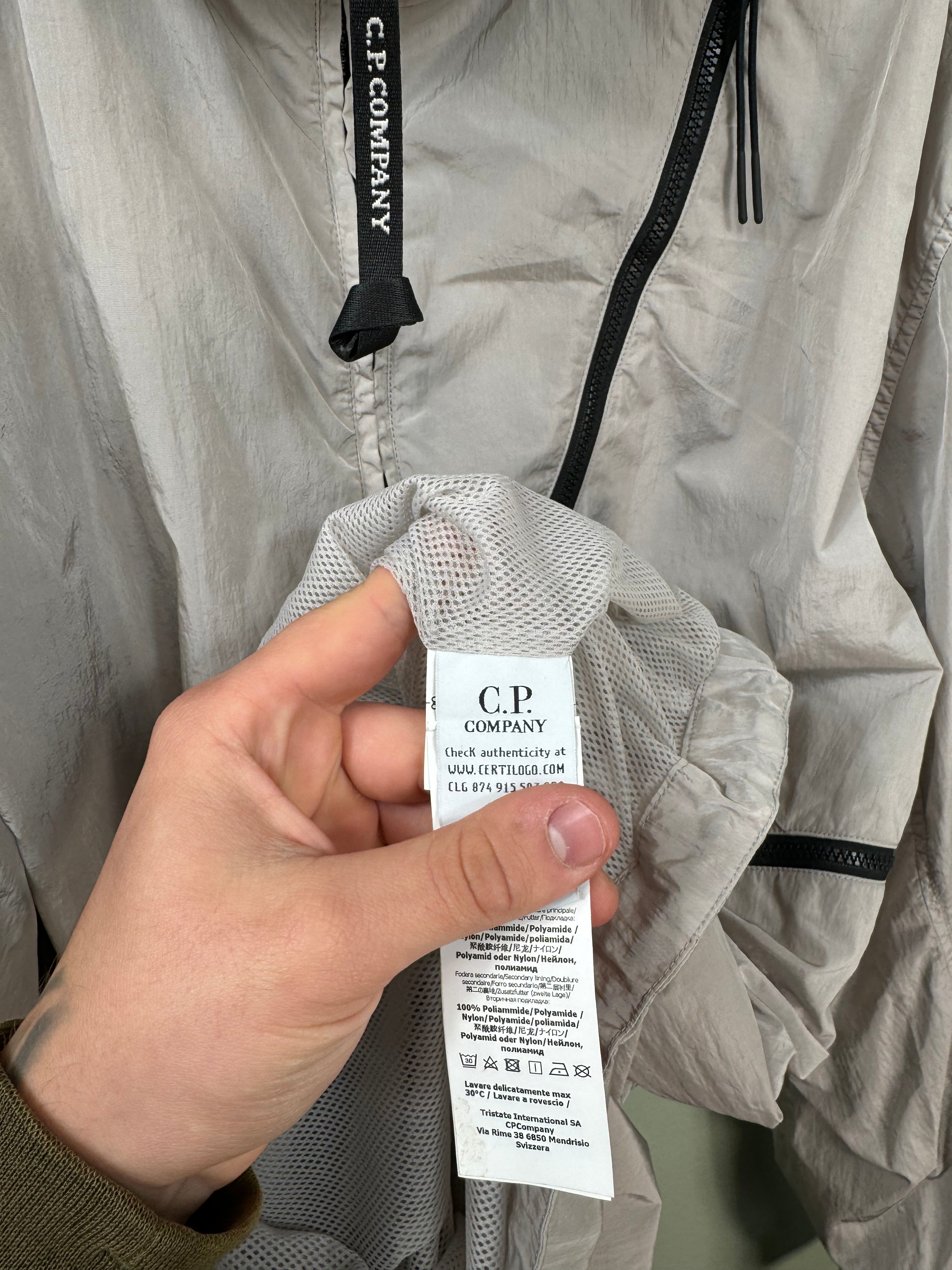 CP Company Silver Chrome Smock
