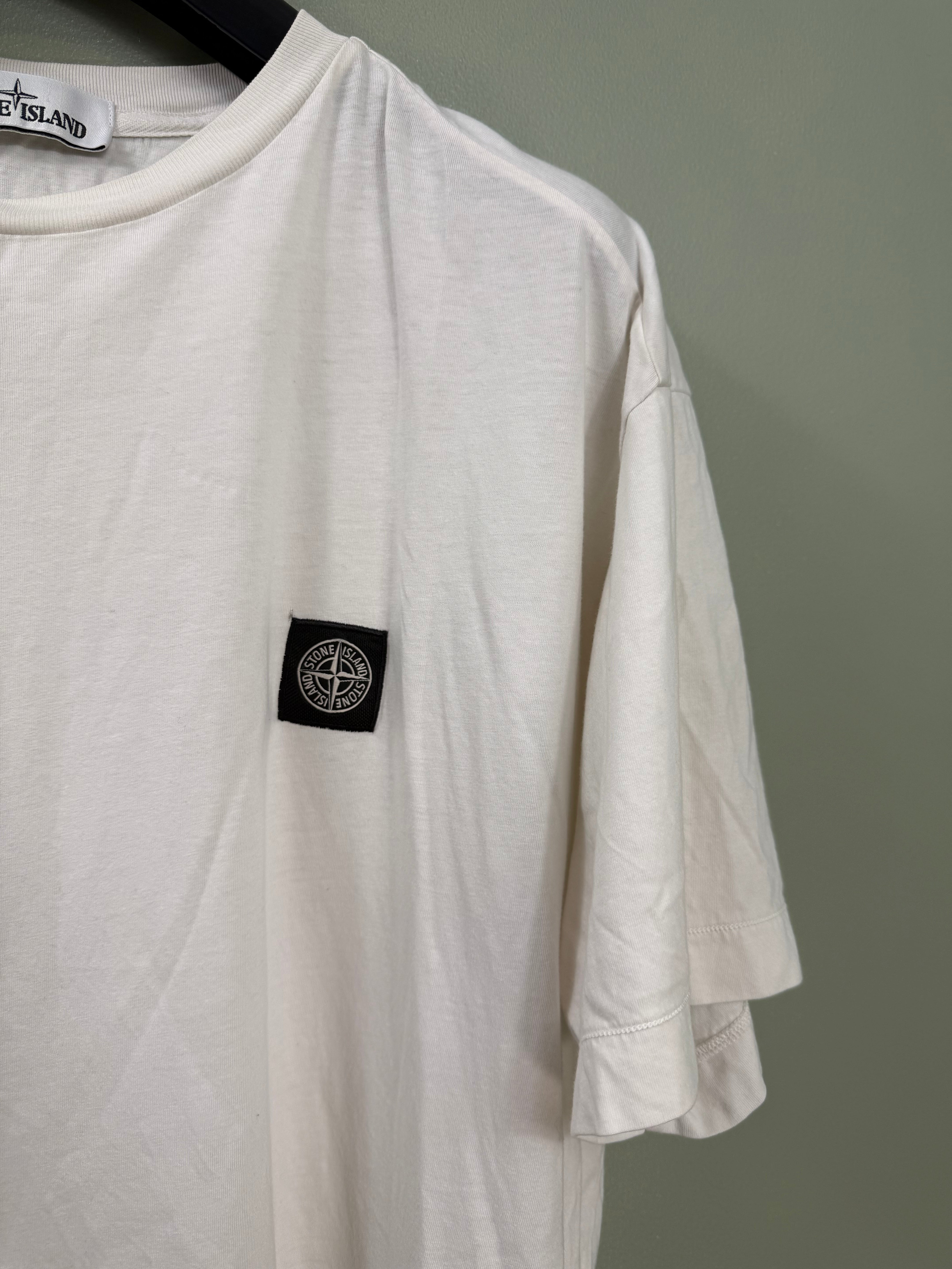 Stone Island White T-Shirt
