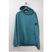 Stone Island Teal Green Hoodie