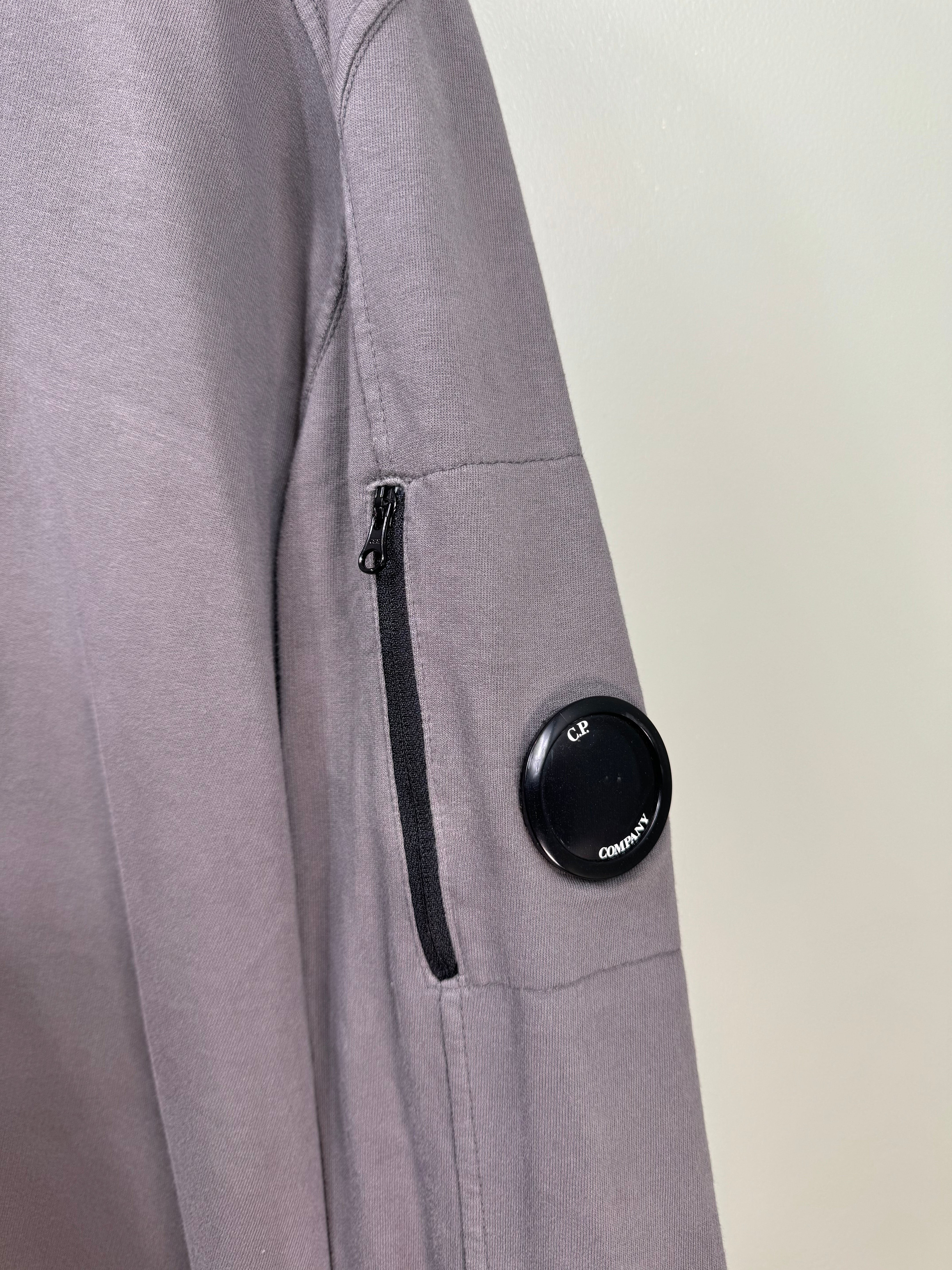CP Company Grey 1/4 Zip Jumper