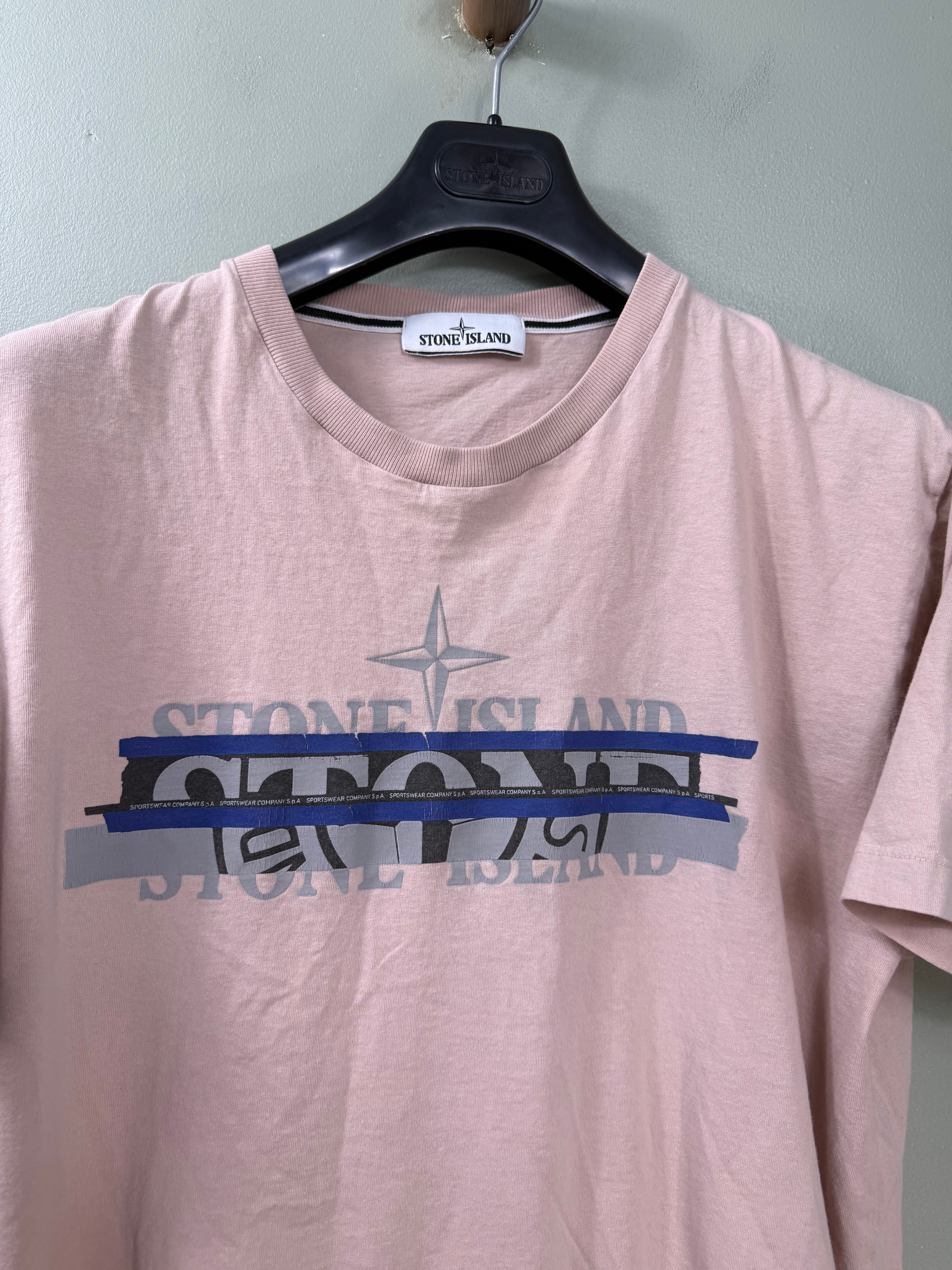 Stone Island Pink T-Shirt