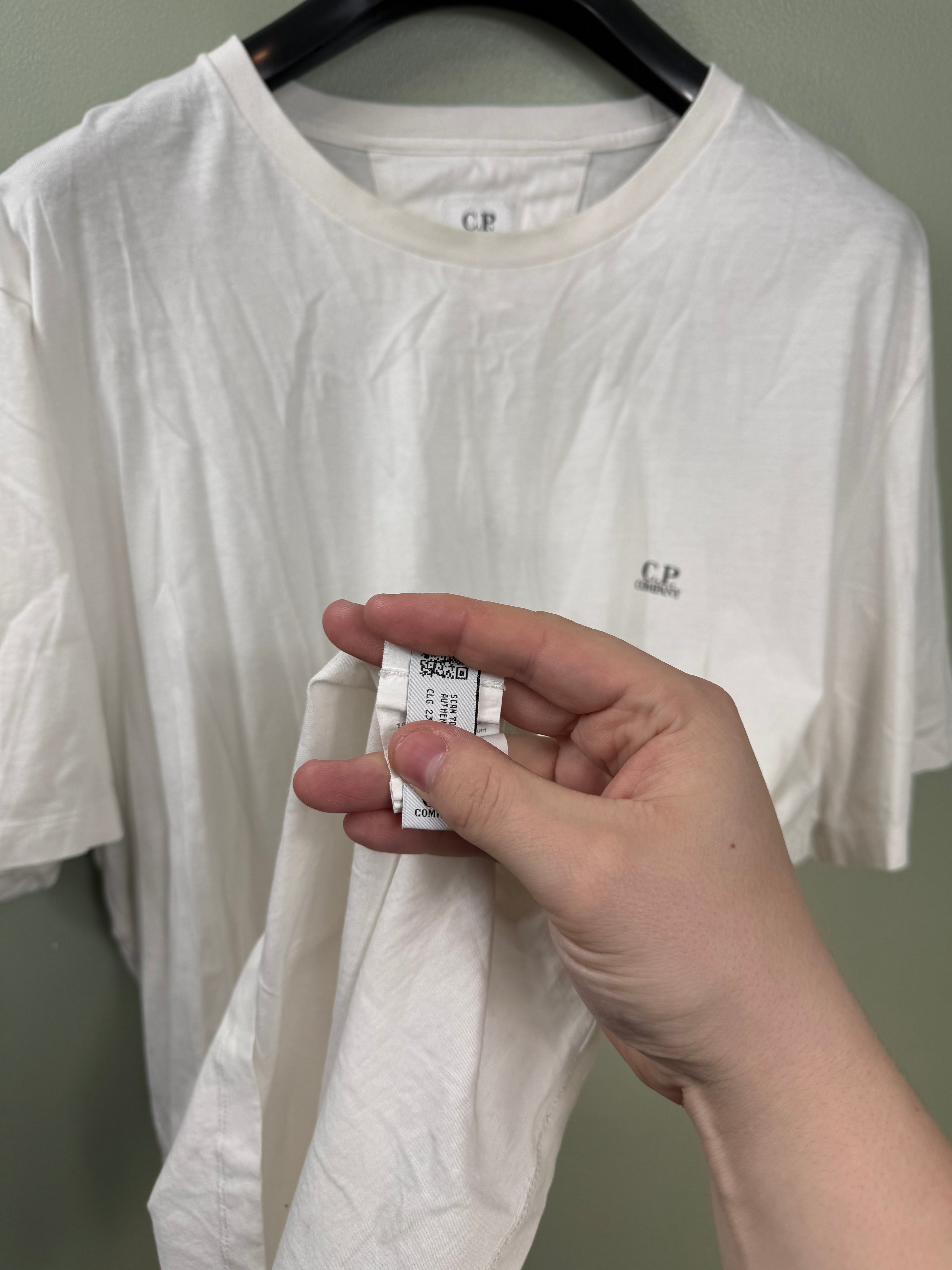 C.P. Company White T-Shirt