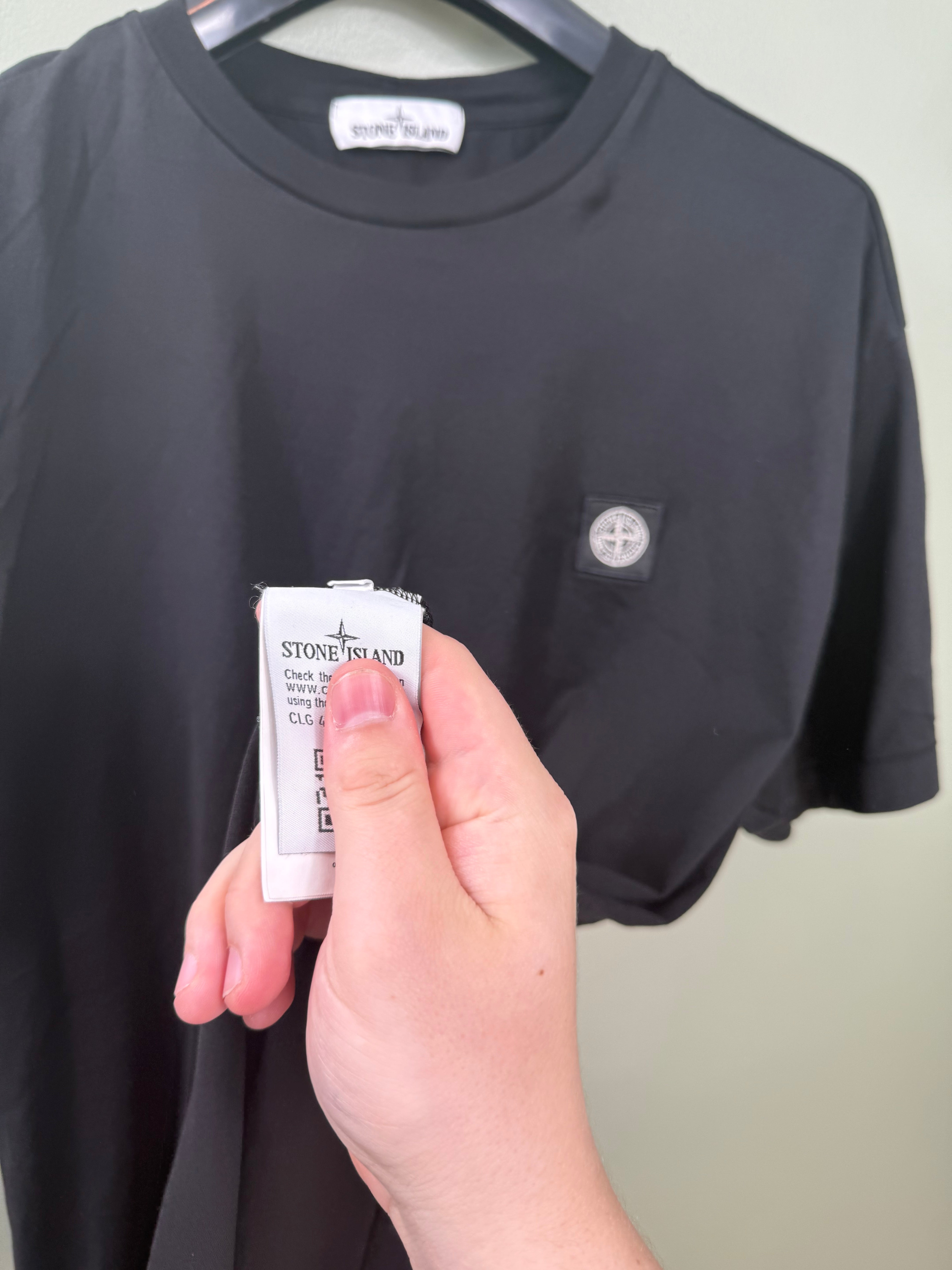 Stone Island Black T-Shirt