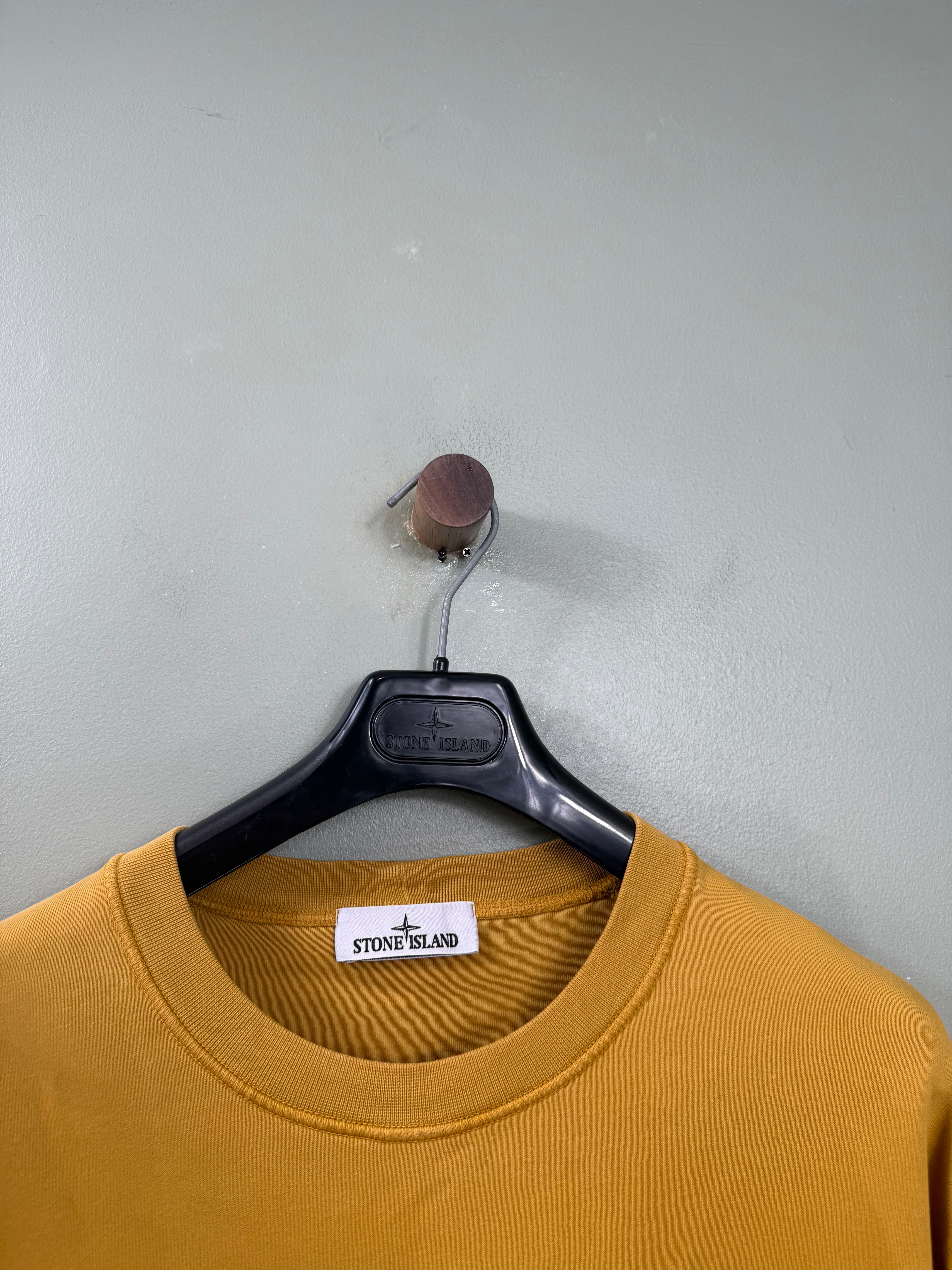 Stone Island Yellow Jumper