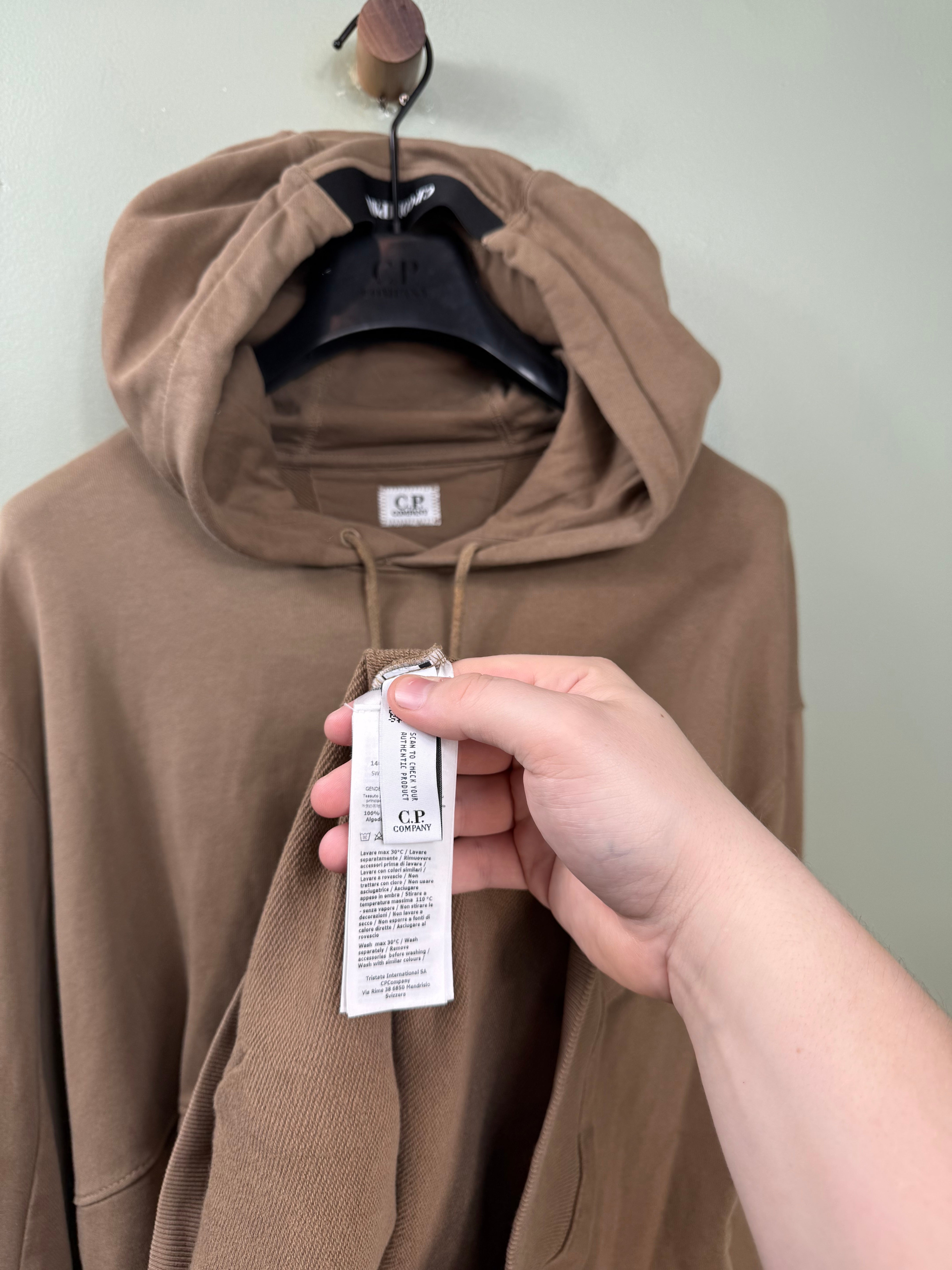 C.P. Company Brown Hoodie