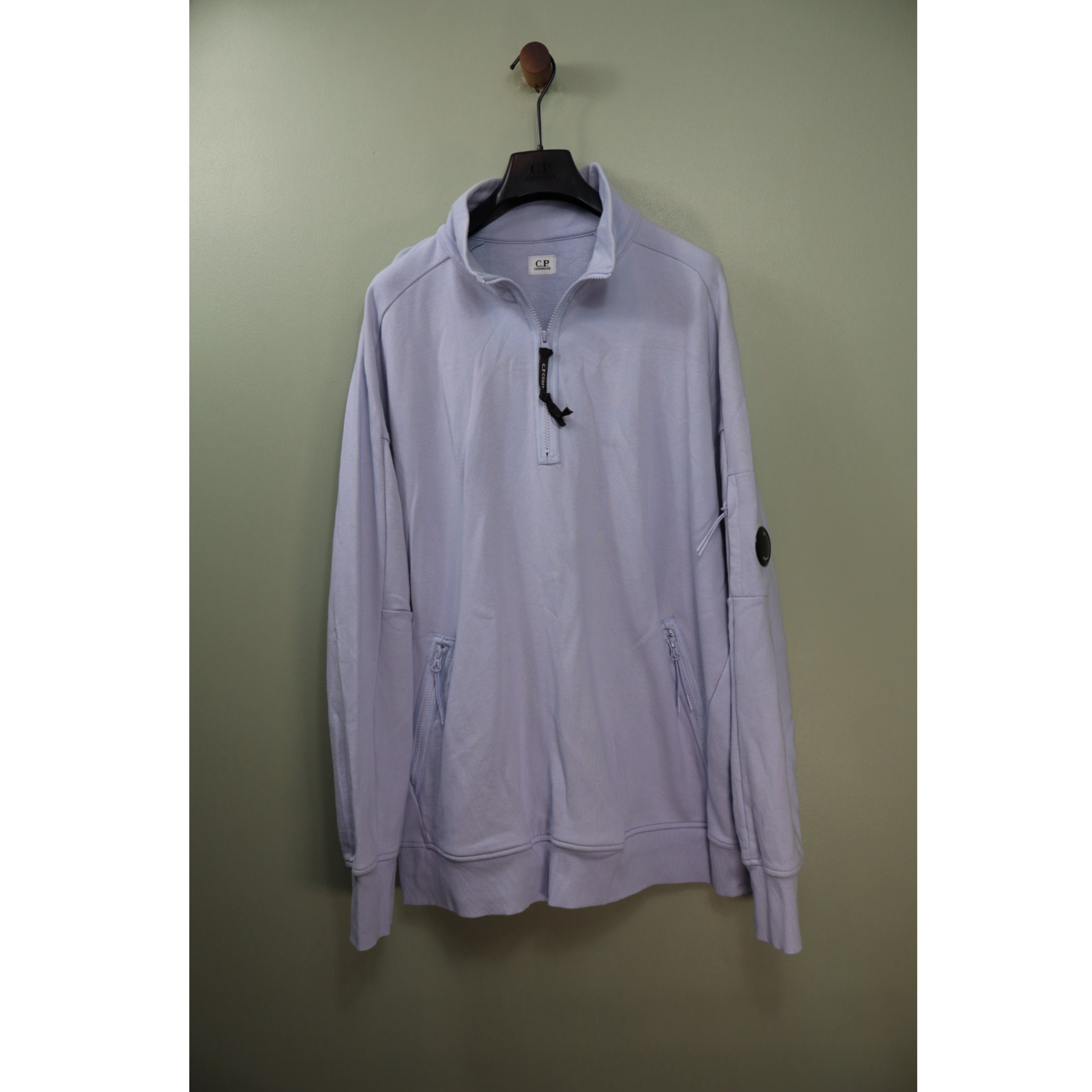 CP Company Violet 1/4 Zip Jumper