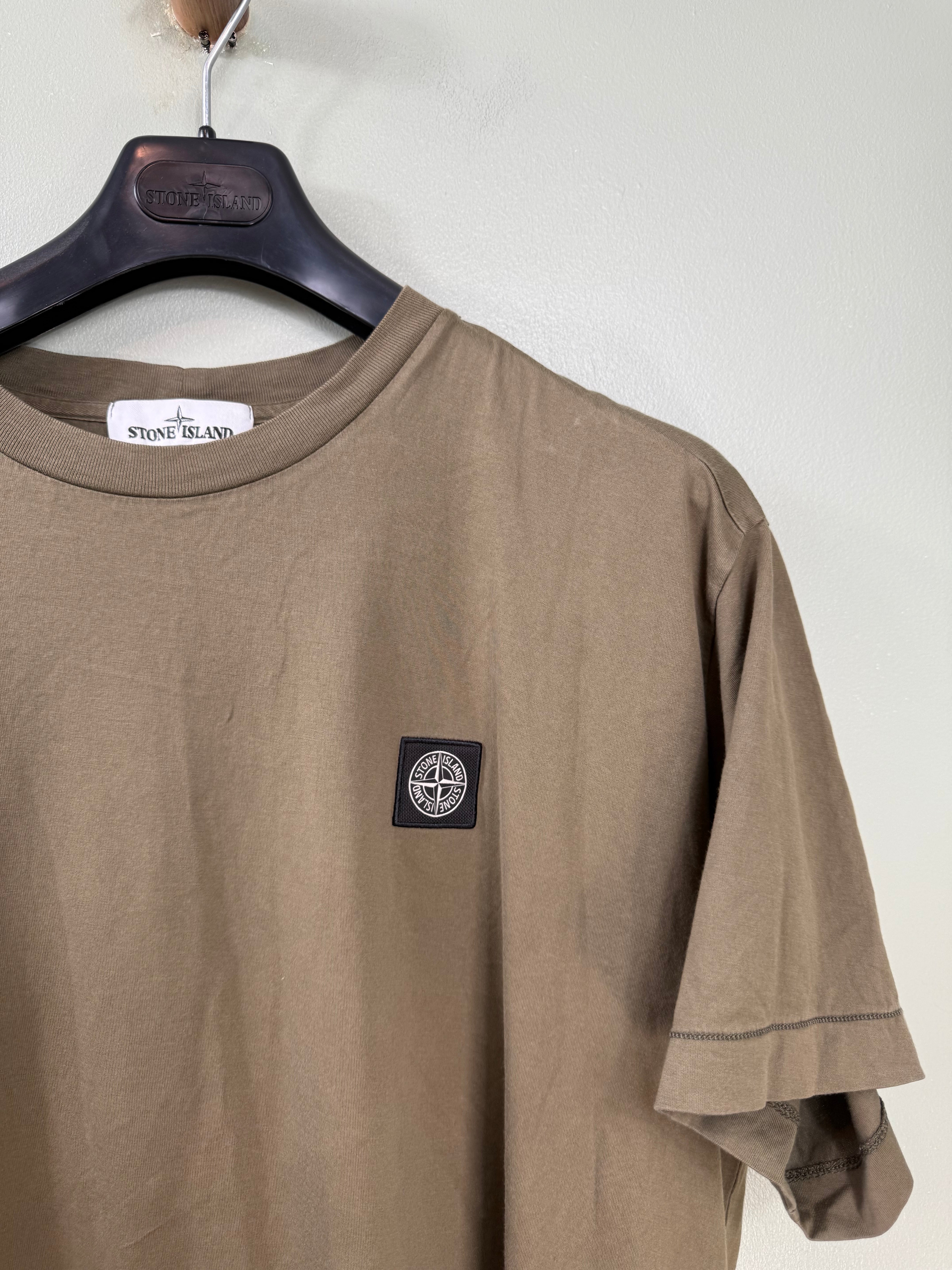 Stone Island Khaki T-Shirt