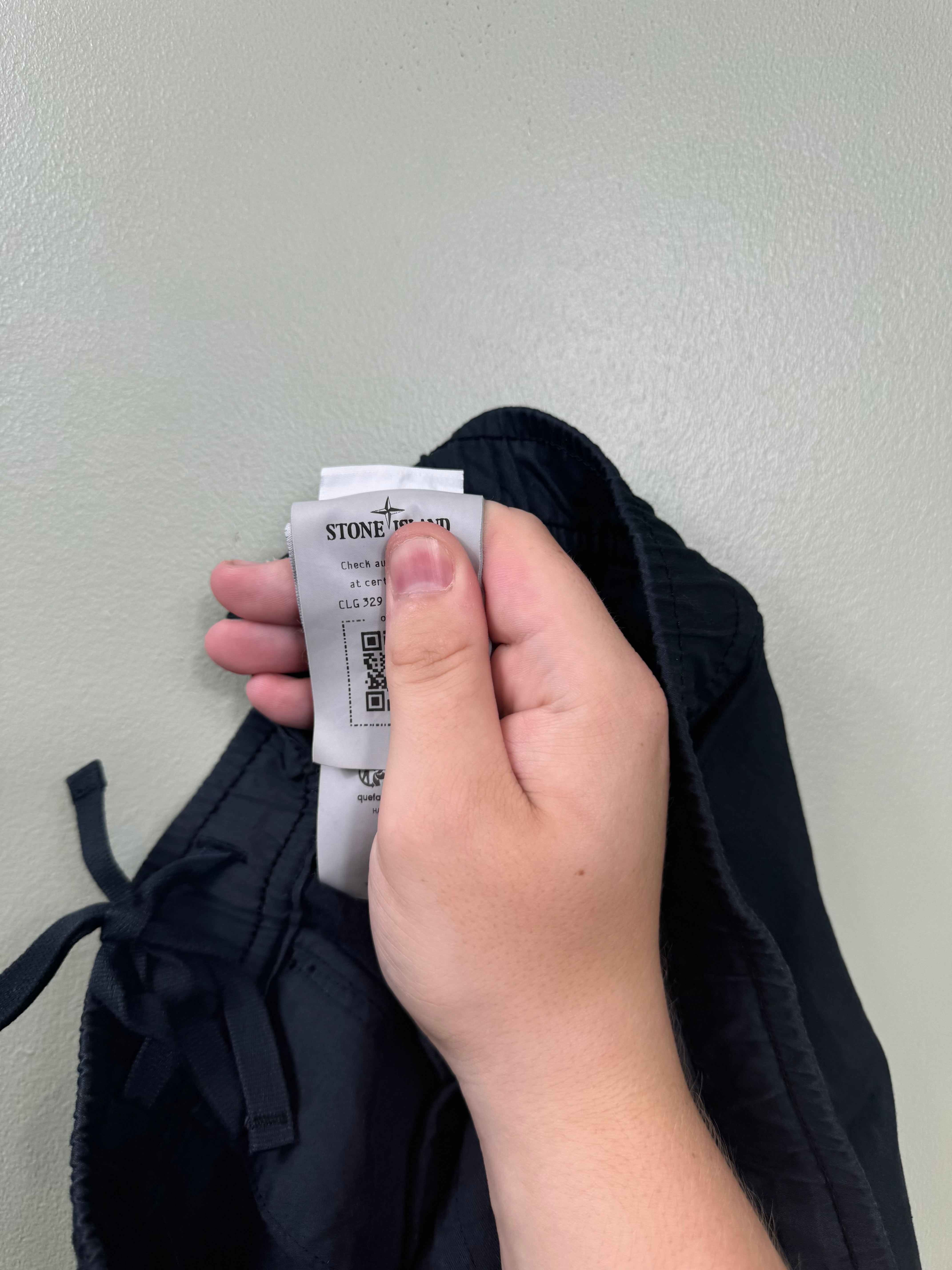 Stone Island Navy RE-T Cargo Bottoms