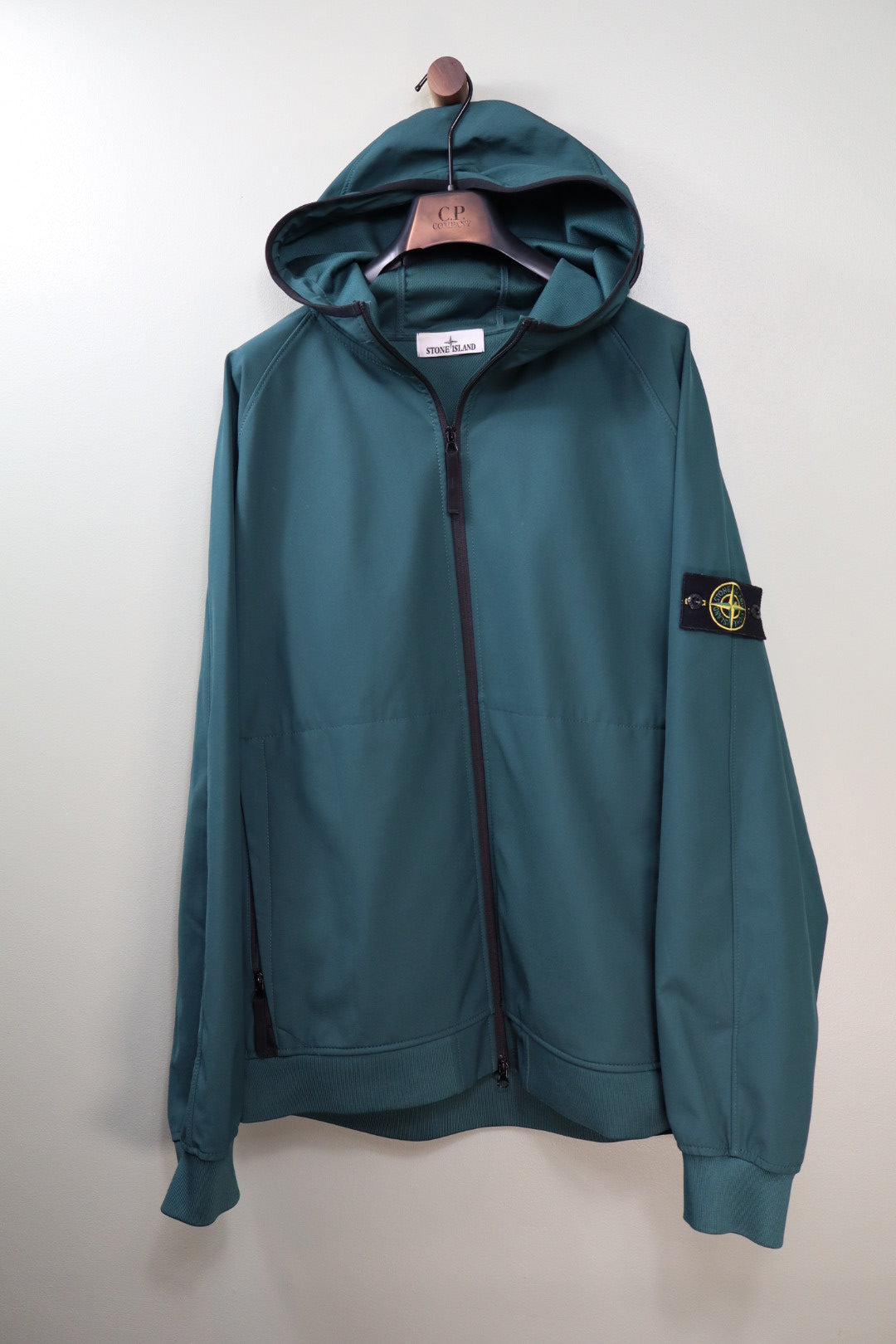 Stone Island Green Soft Shell Jacket