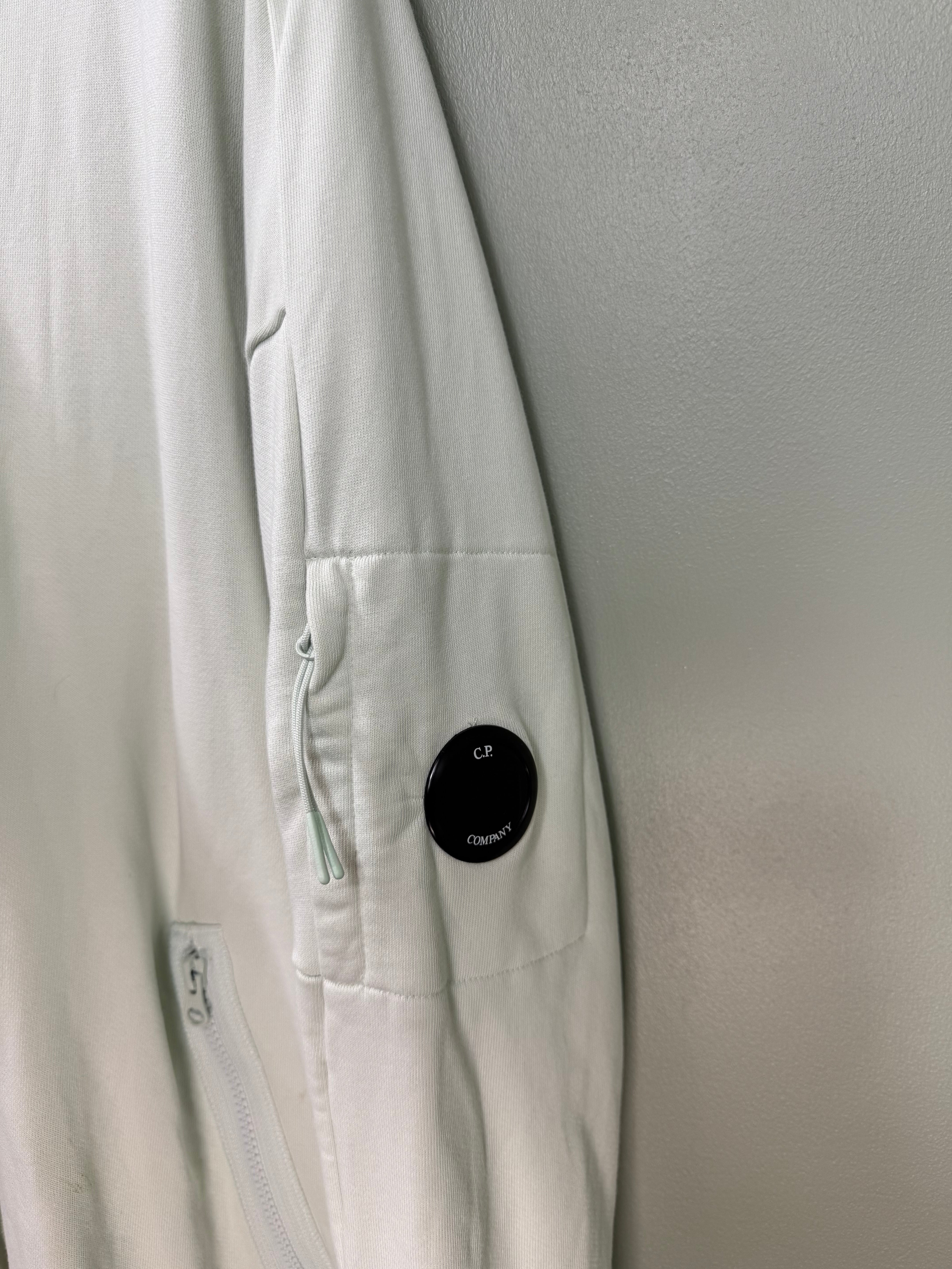 C.P. Company Pastel Green 1/4 Zip Jumper