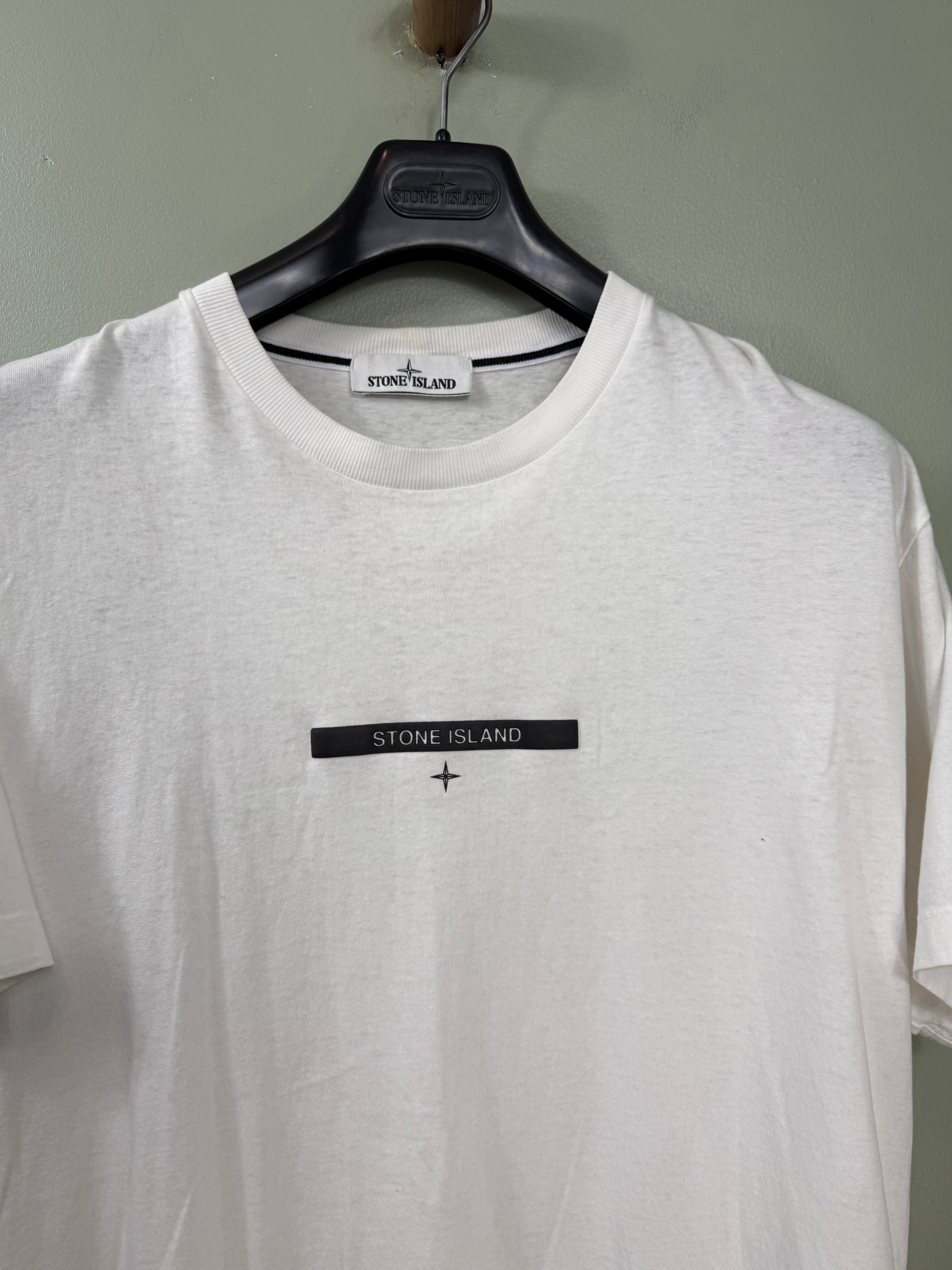Stone Island White T-Shirt