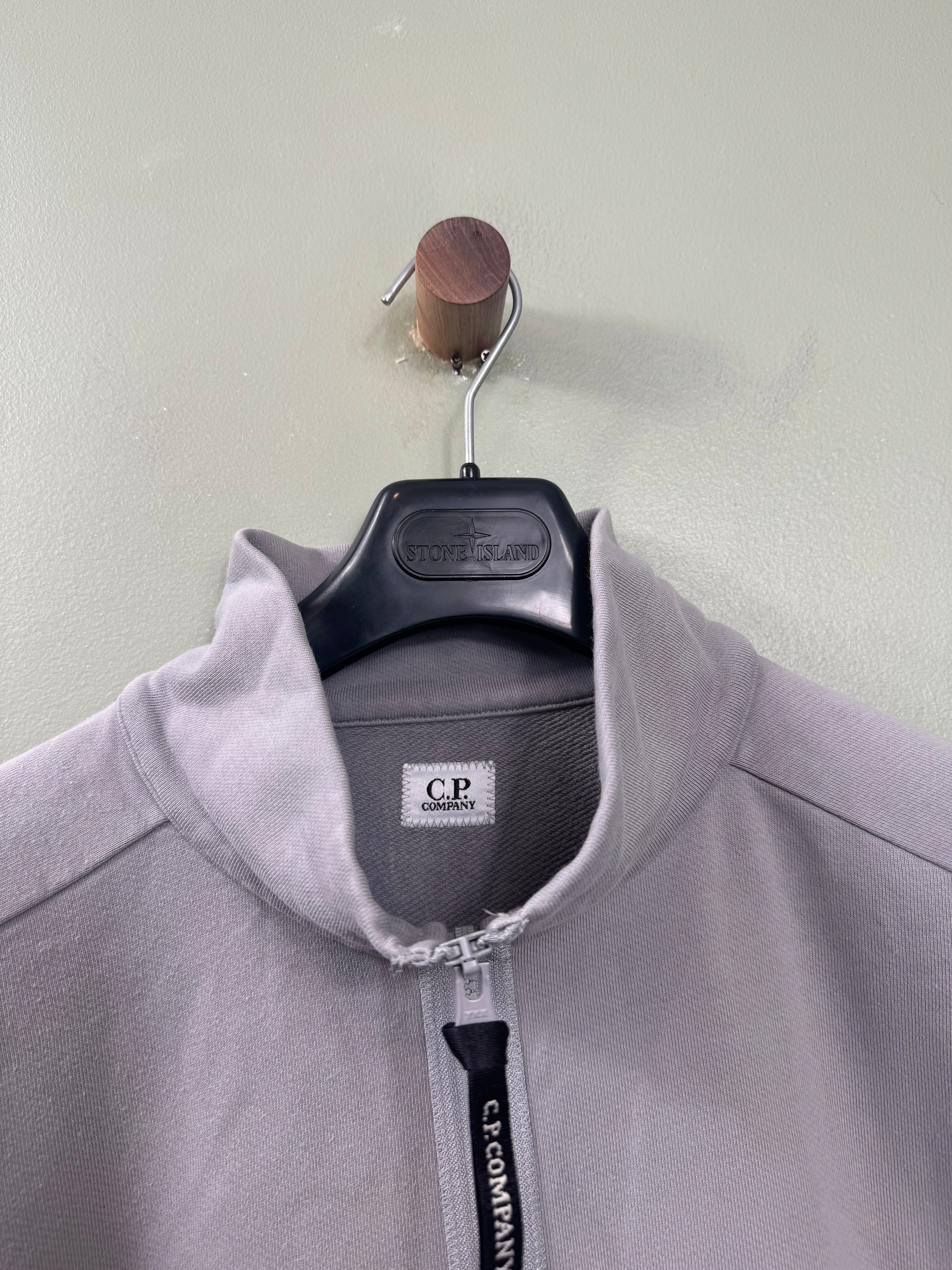 C.P. Company Grey 1/4 Zip Jumper