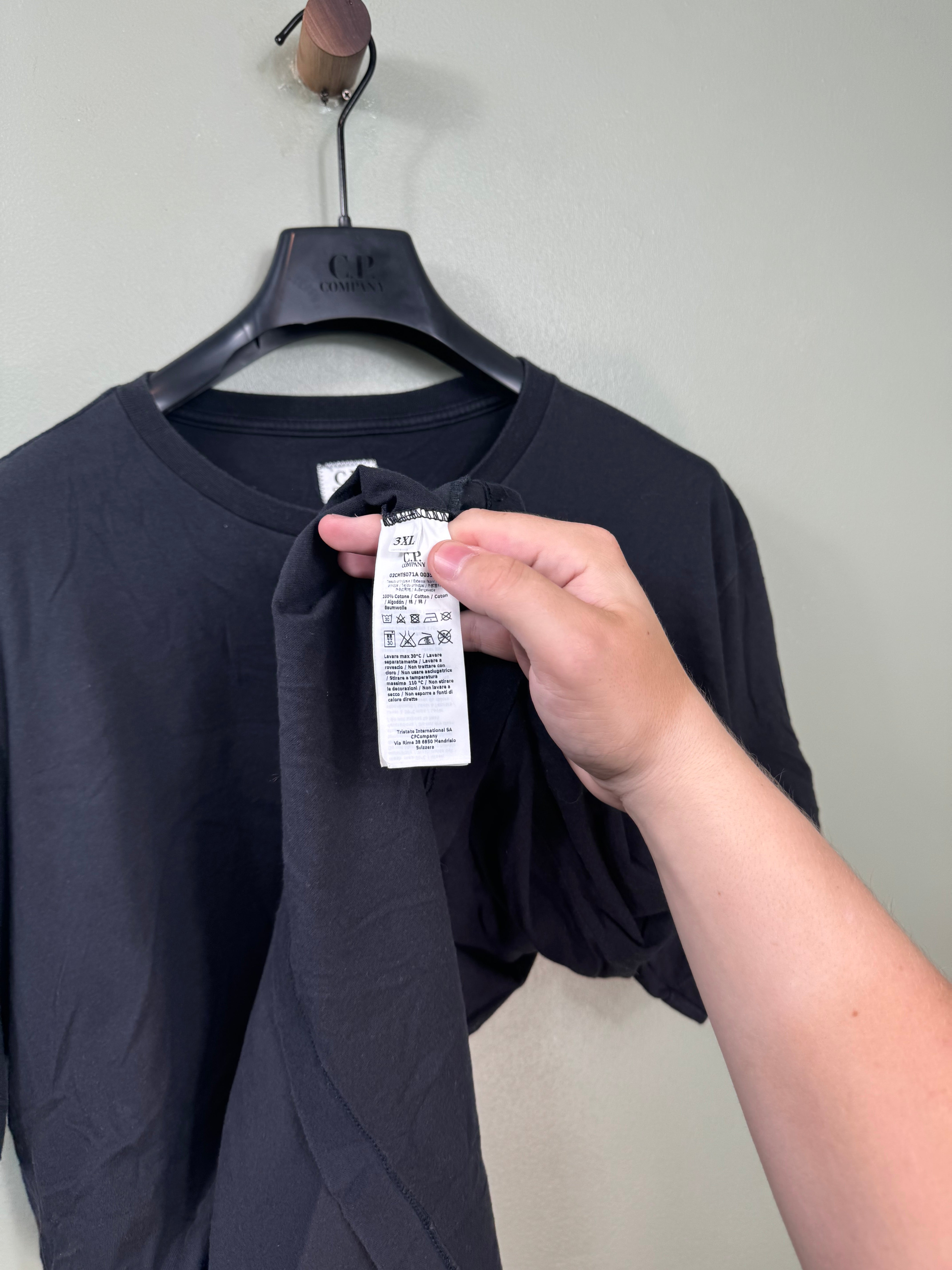 C.P. Company Black T-Shirt