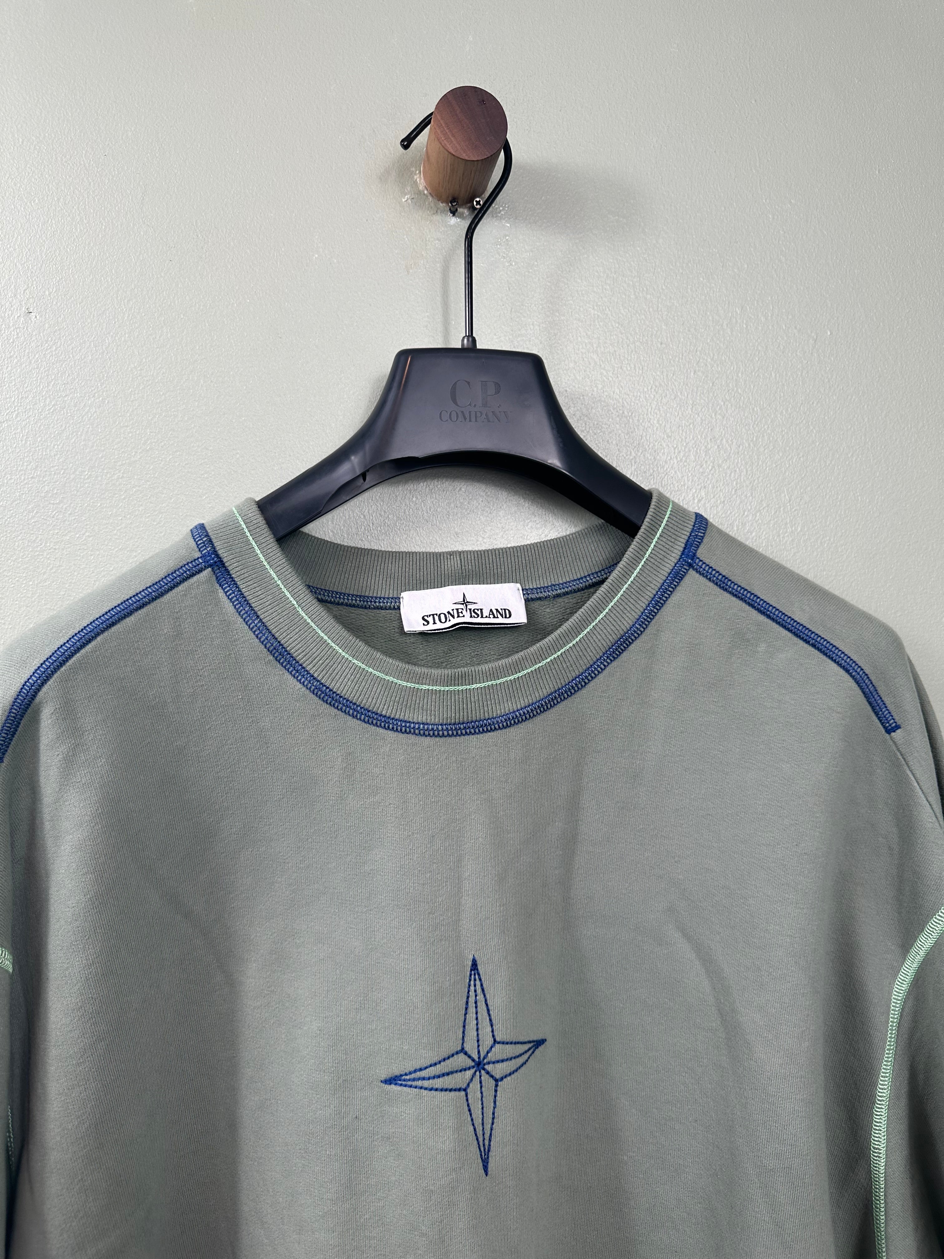 Stone Island Embroidered Jumper