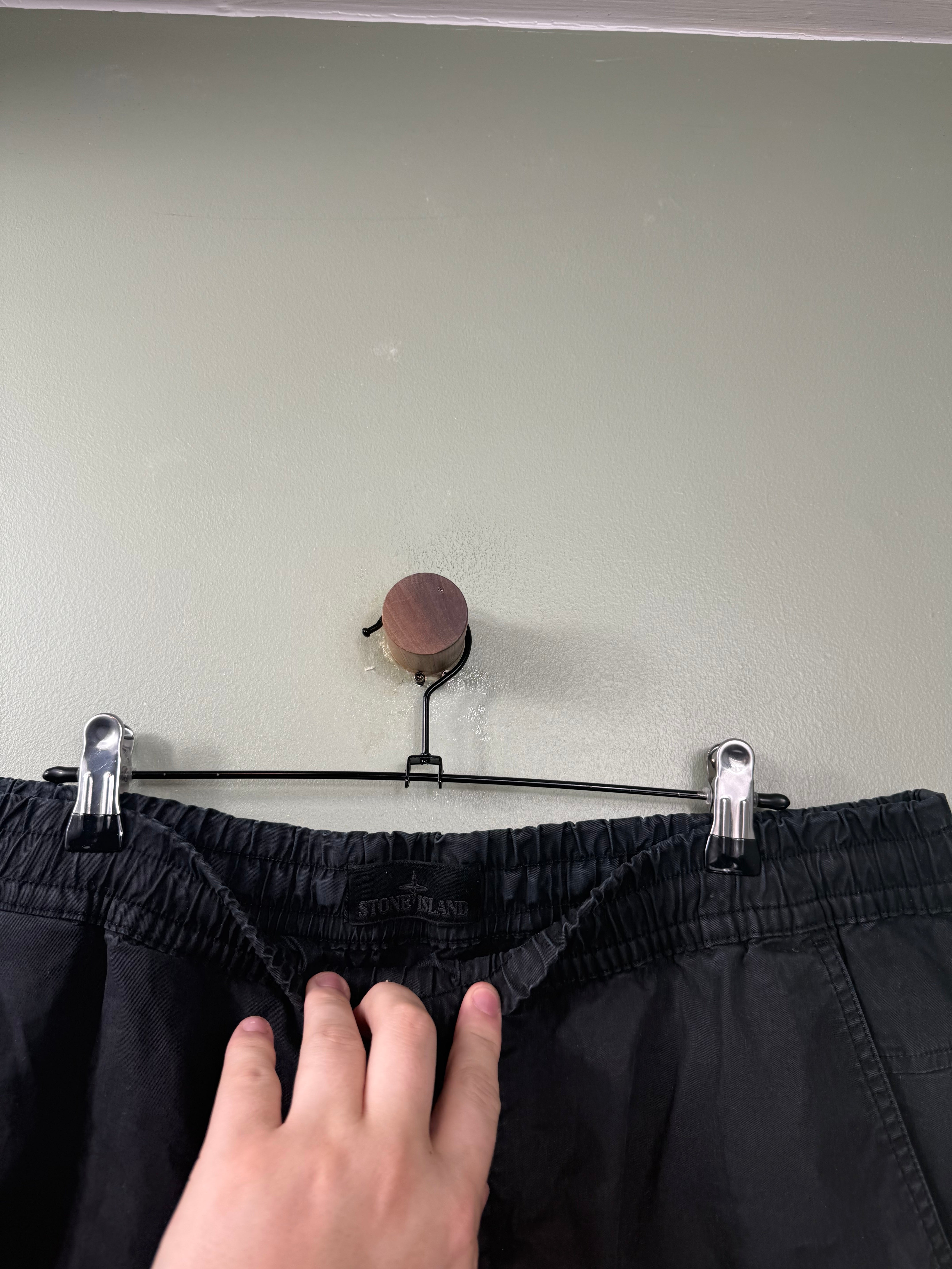 Stone Island Black Ghost RE-T Cargo Bottoms