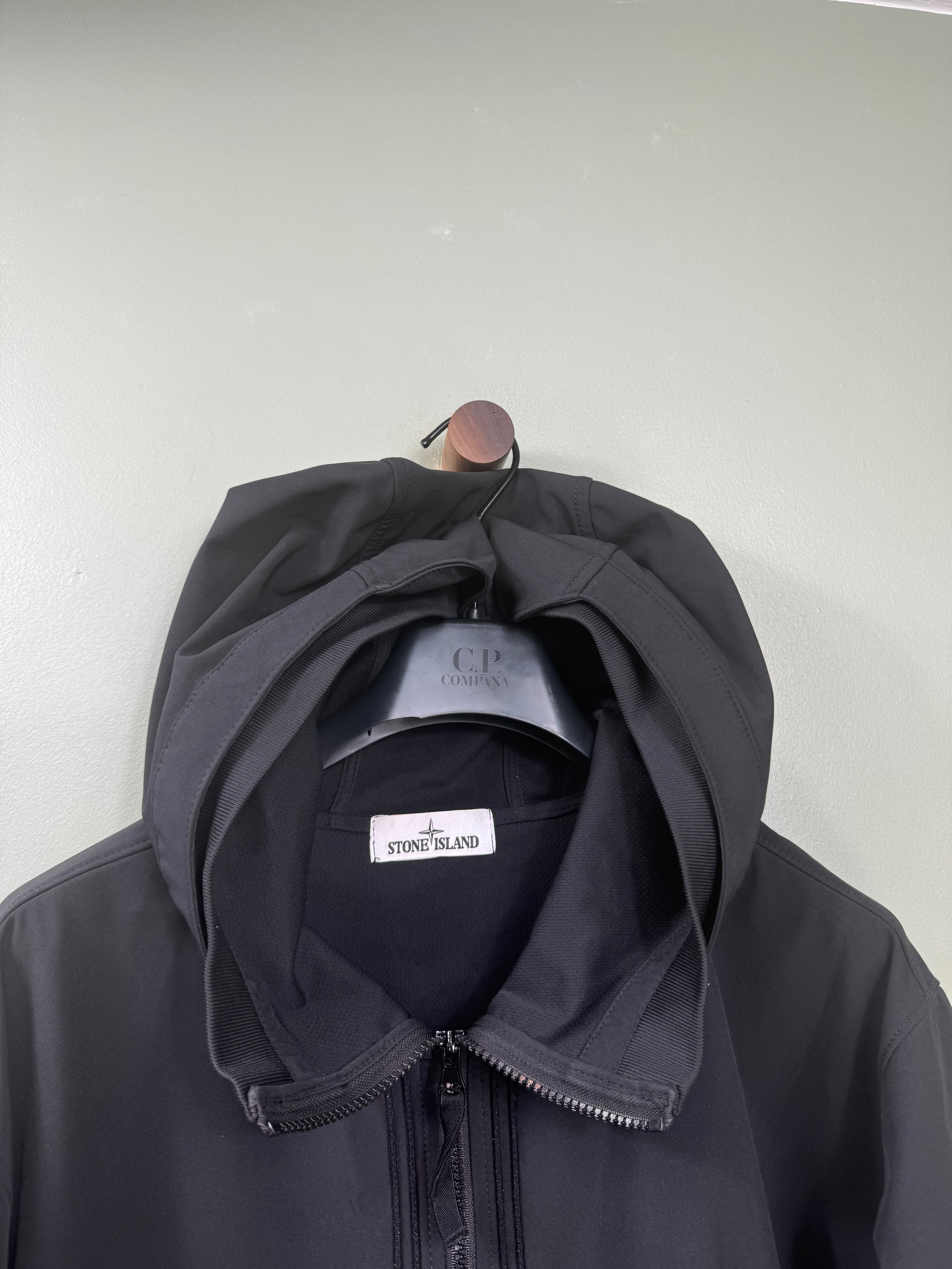 Stone Island Black Soft Shell Jacket