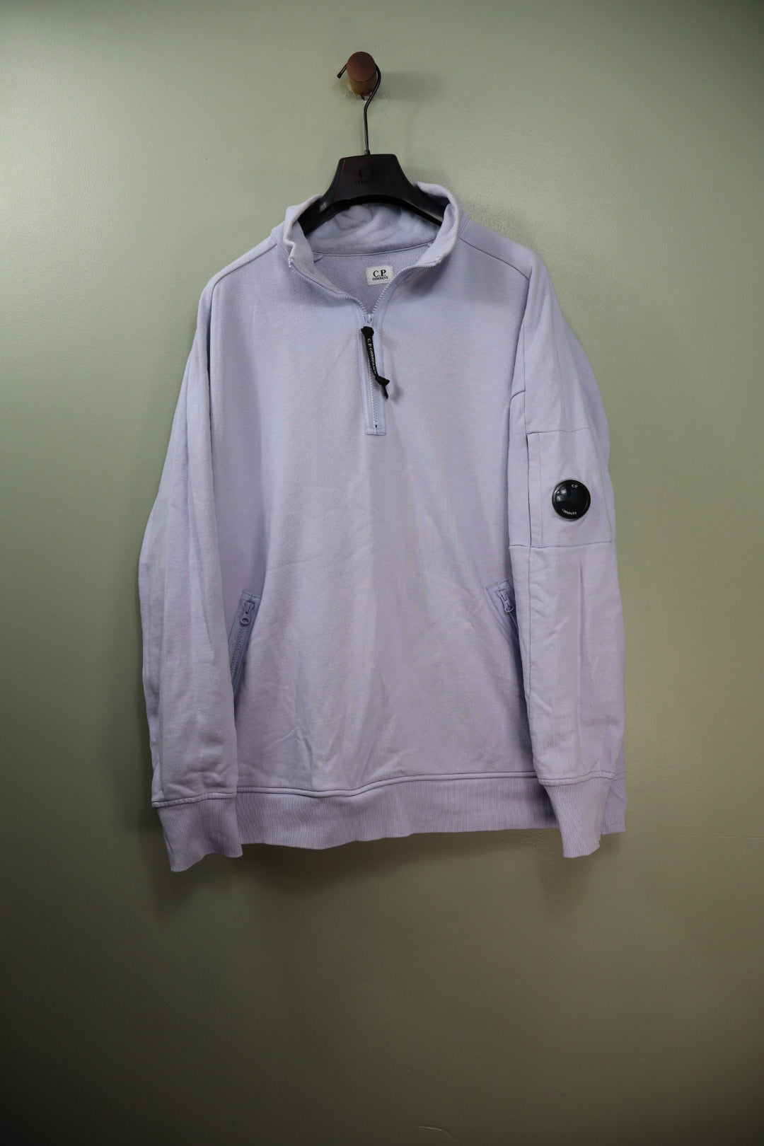 C.P. Company Purple 1/4 Zip Jumper