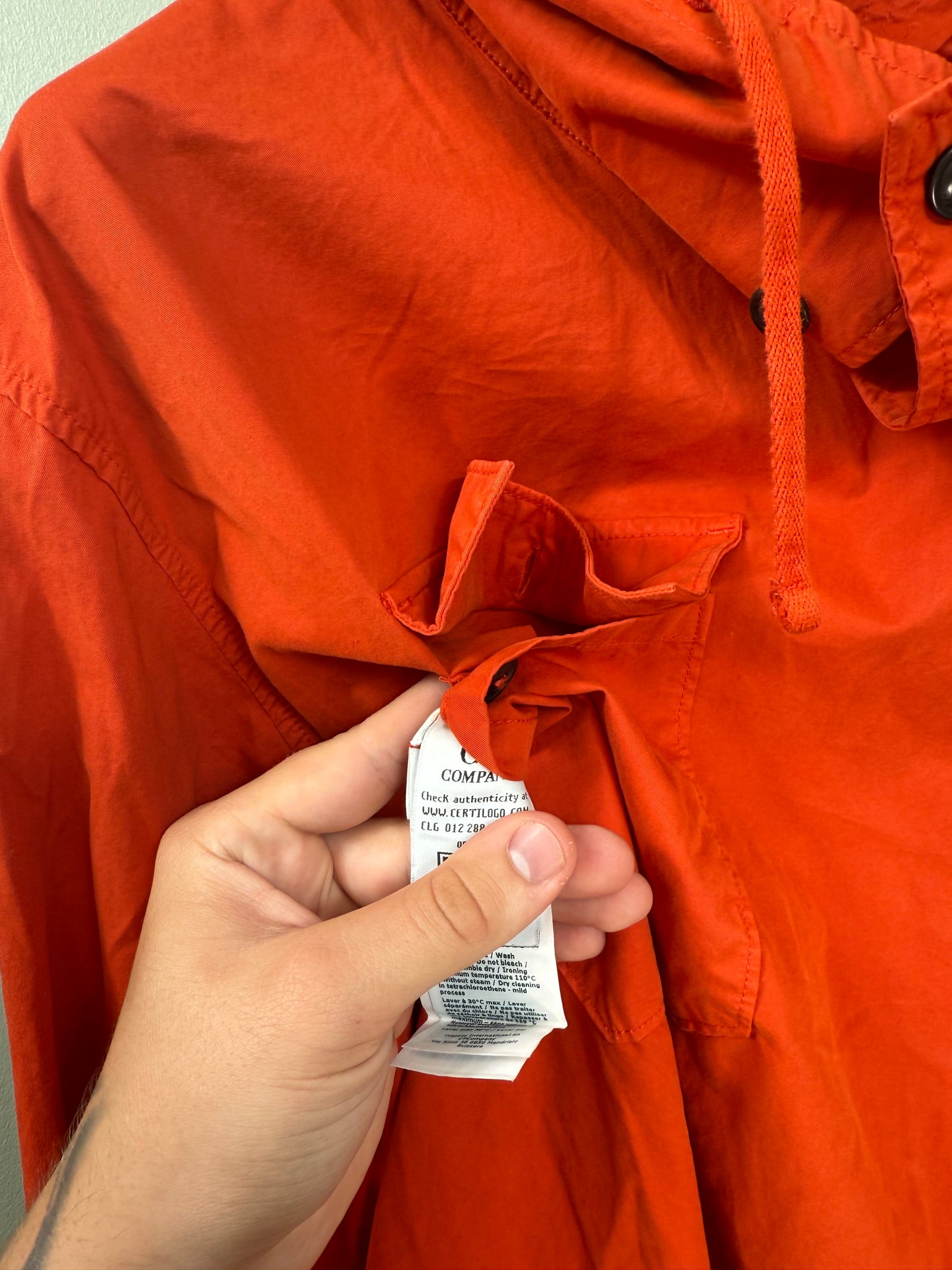 C.P. Company Orange Smock
