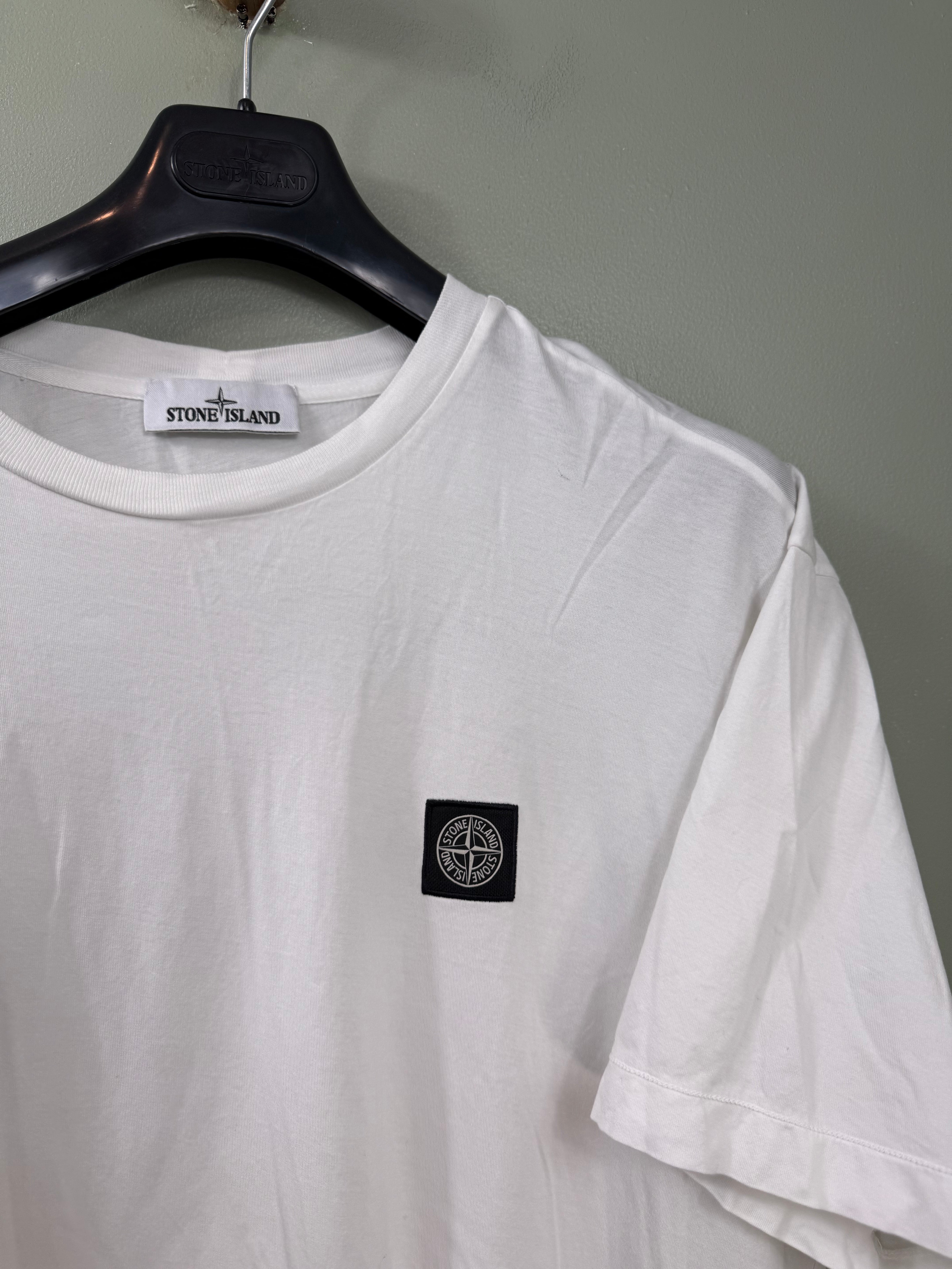Stone Island White T-Shirt