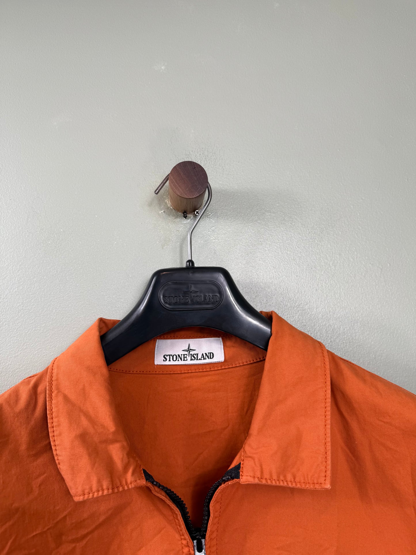 Stone Island Orange Overshirt