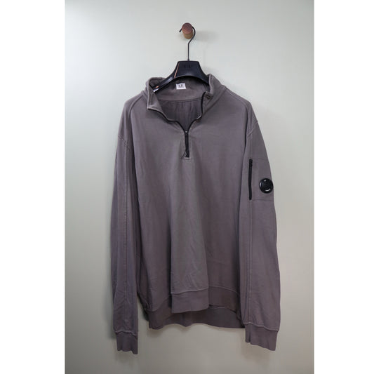 CP Company Grey 1/4 Zip Jumper