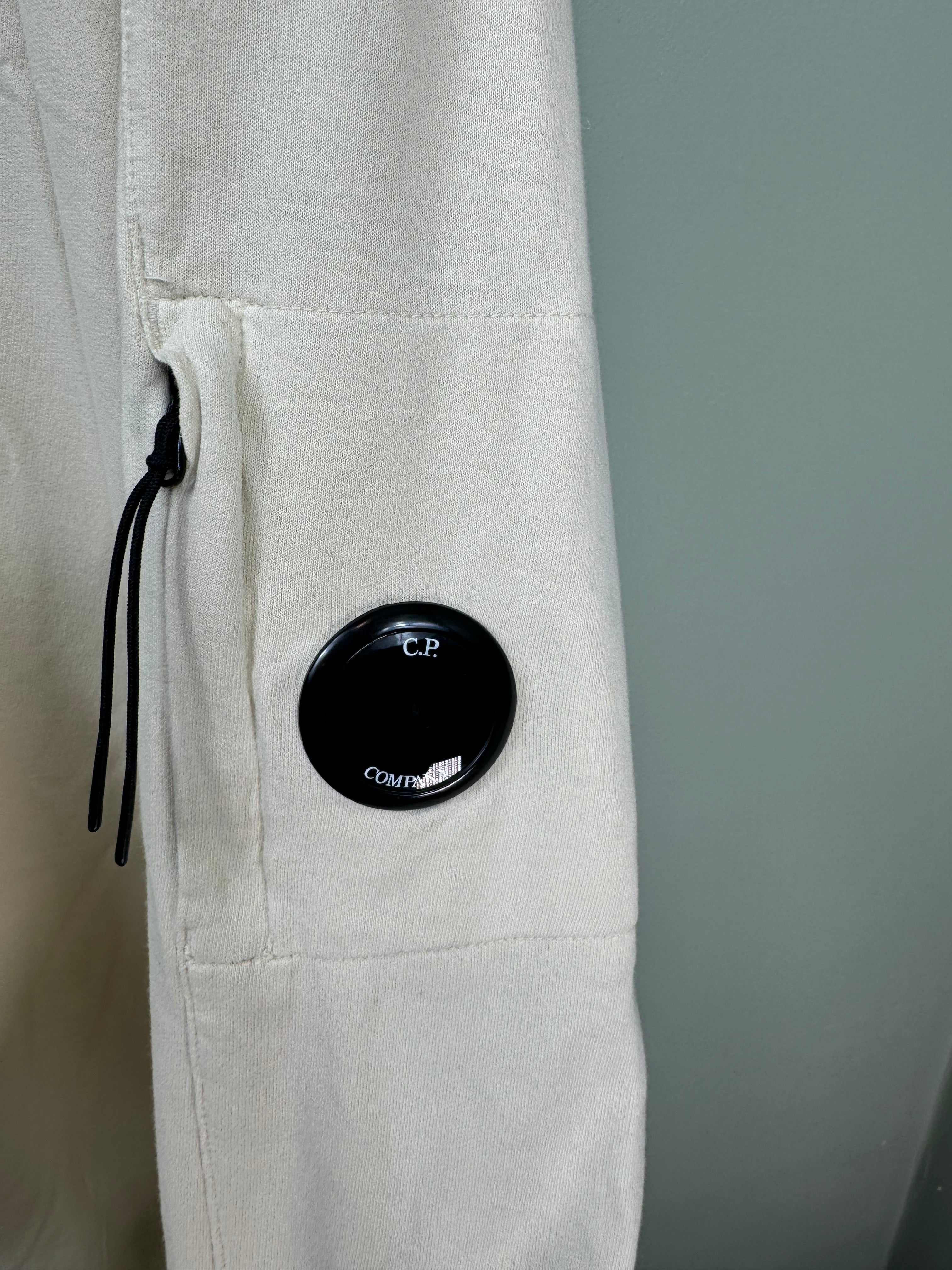 CP Company Pastel Yellow 1/4 Zip Jumper