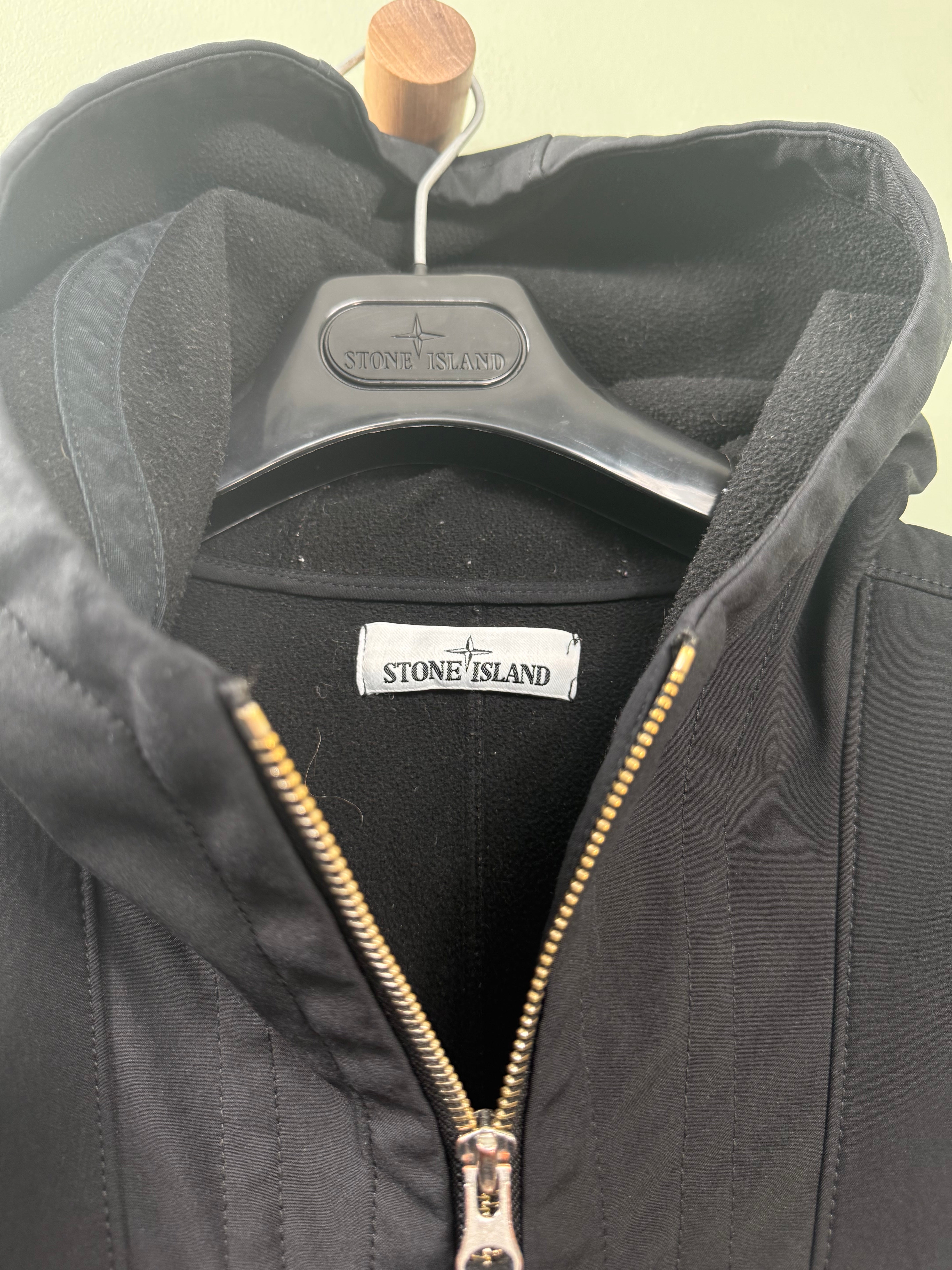 Stone Island Black Soft Shell Jacket