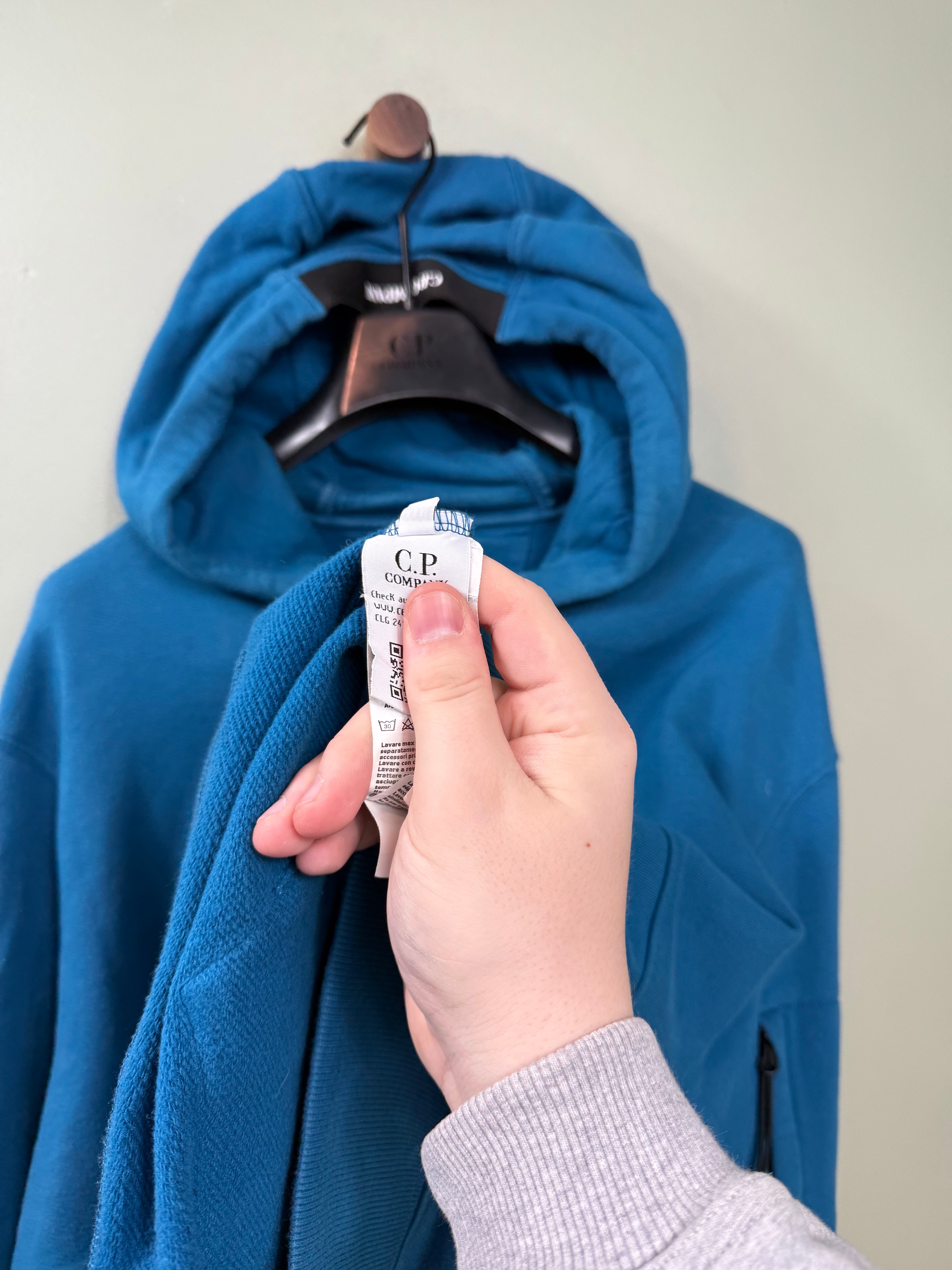 C.P. Company Blue Hoodie