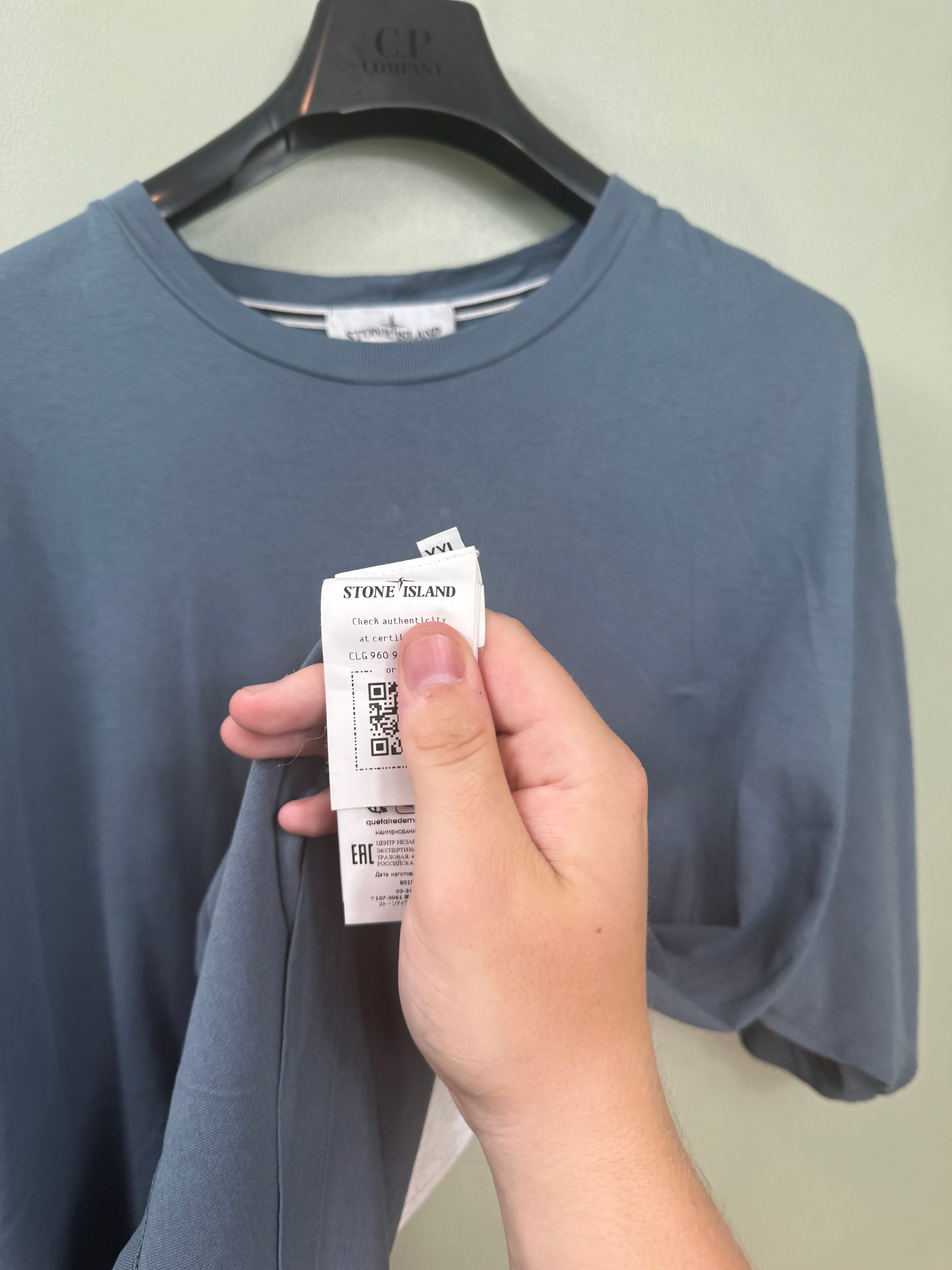 Stone Island Blue T-Shirt