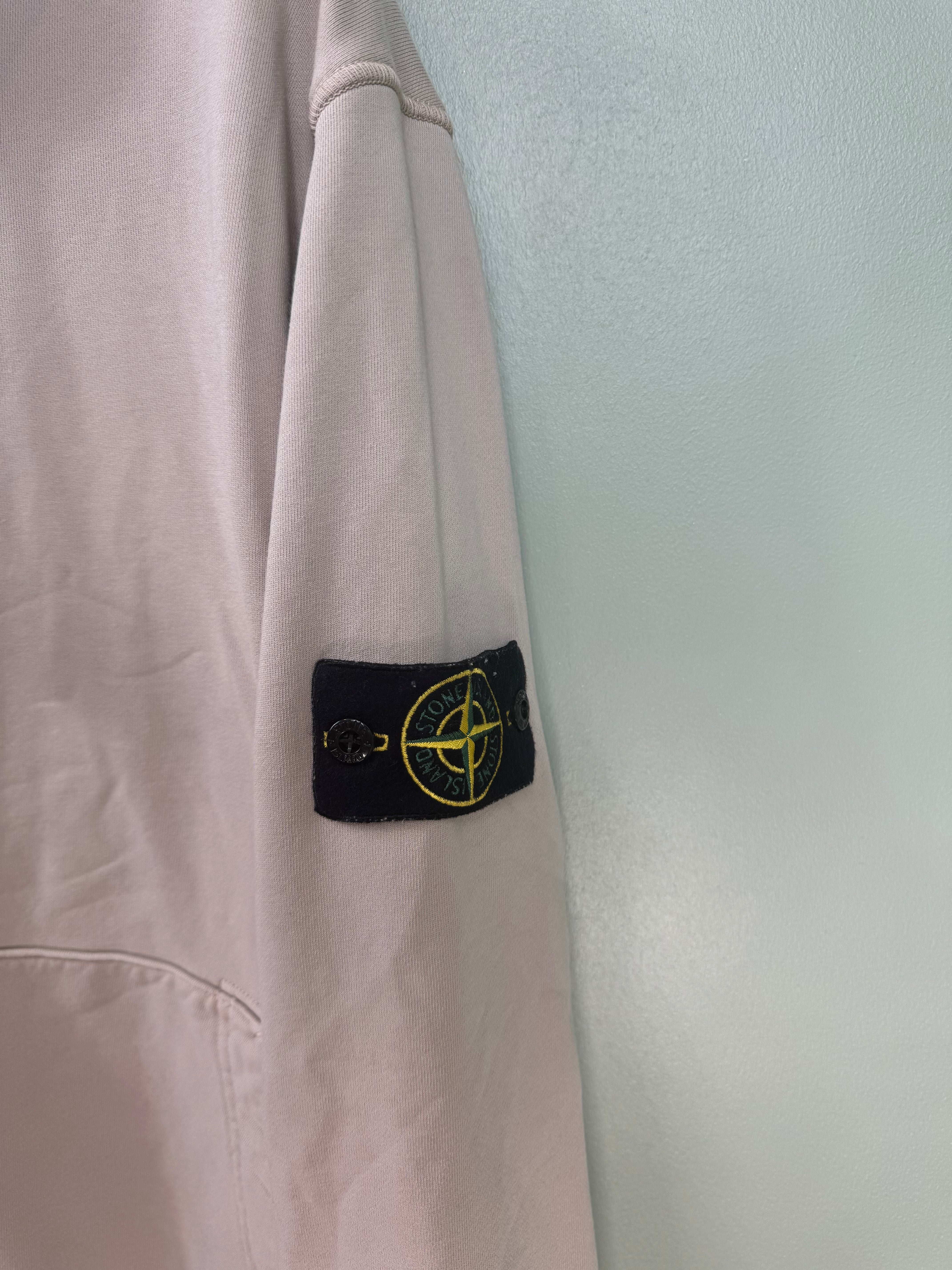 Stone Island Beige Hoodie