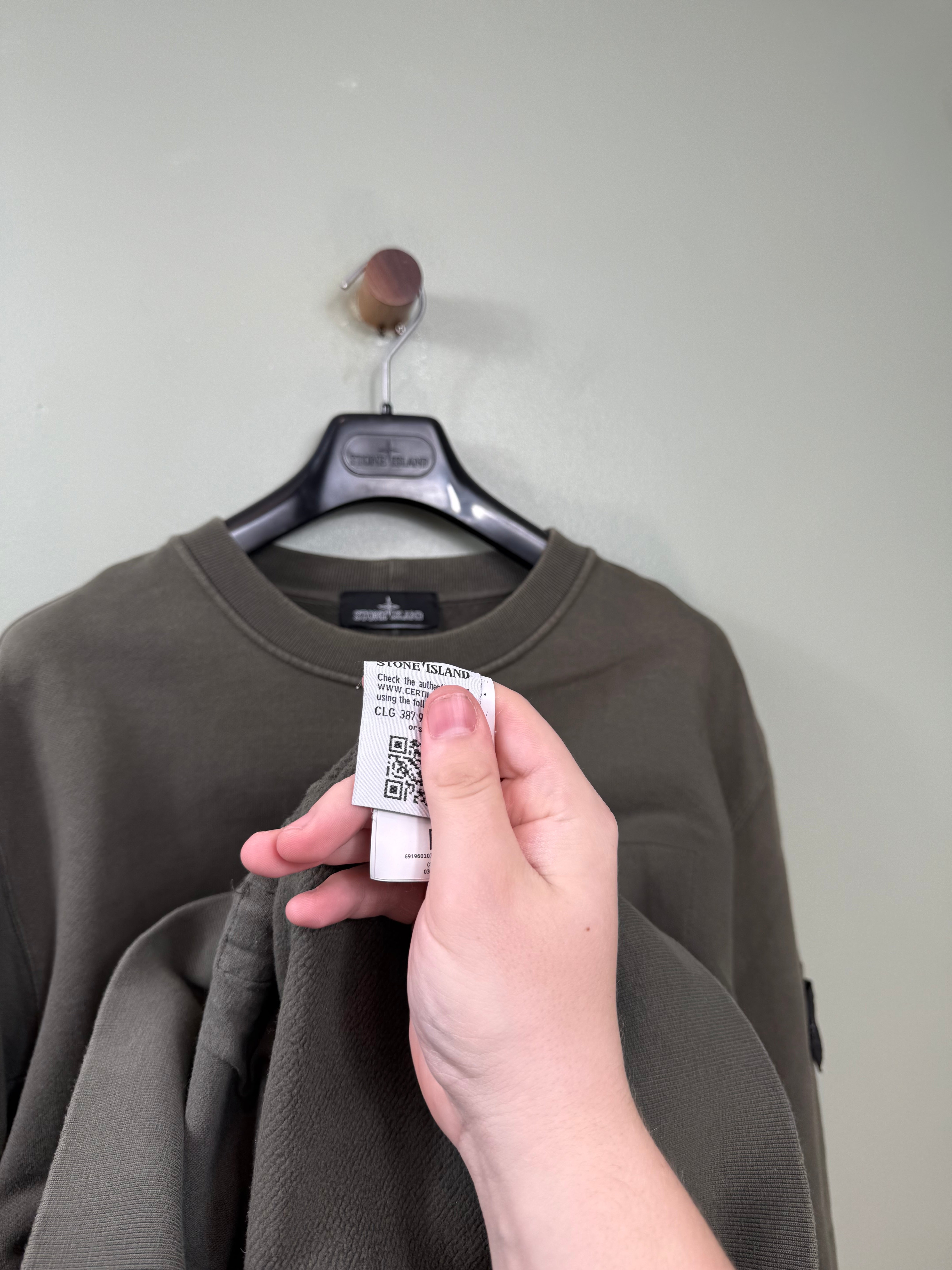 Stone Island Khaki Shadow Project Jumper