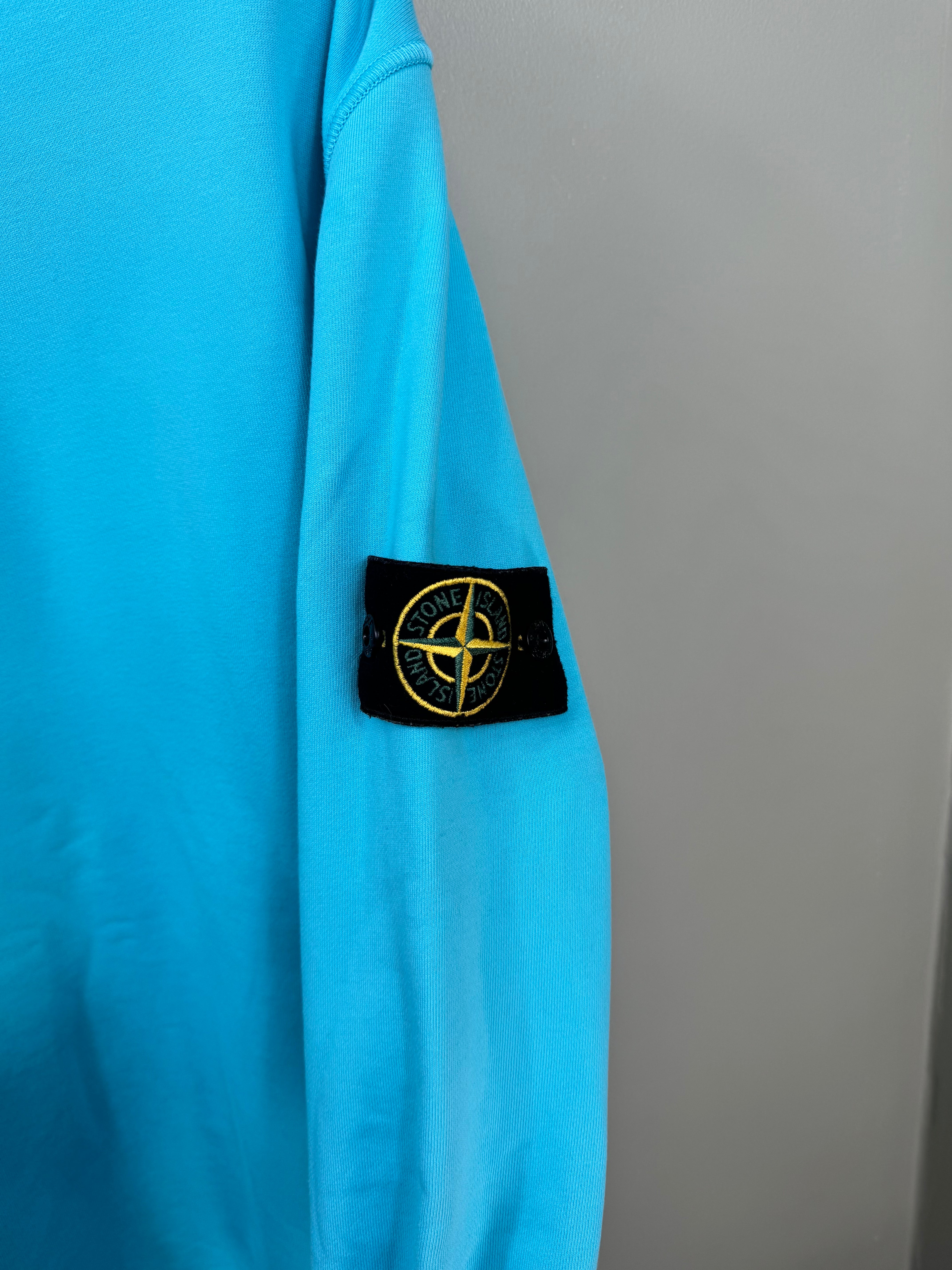 Stone Island Aqua Blue Jumper