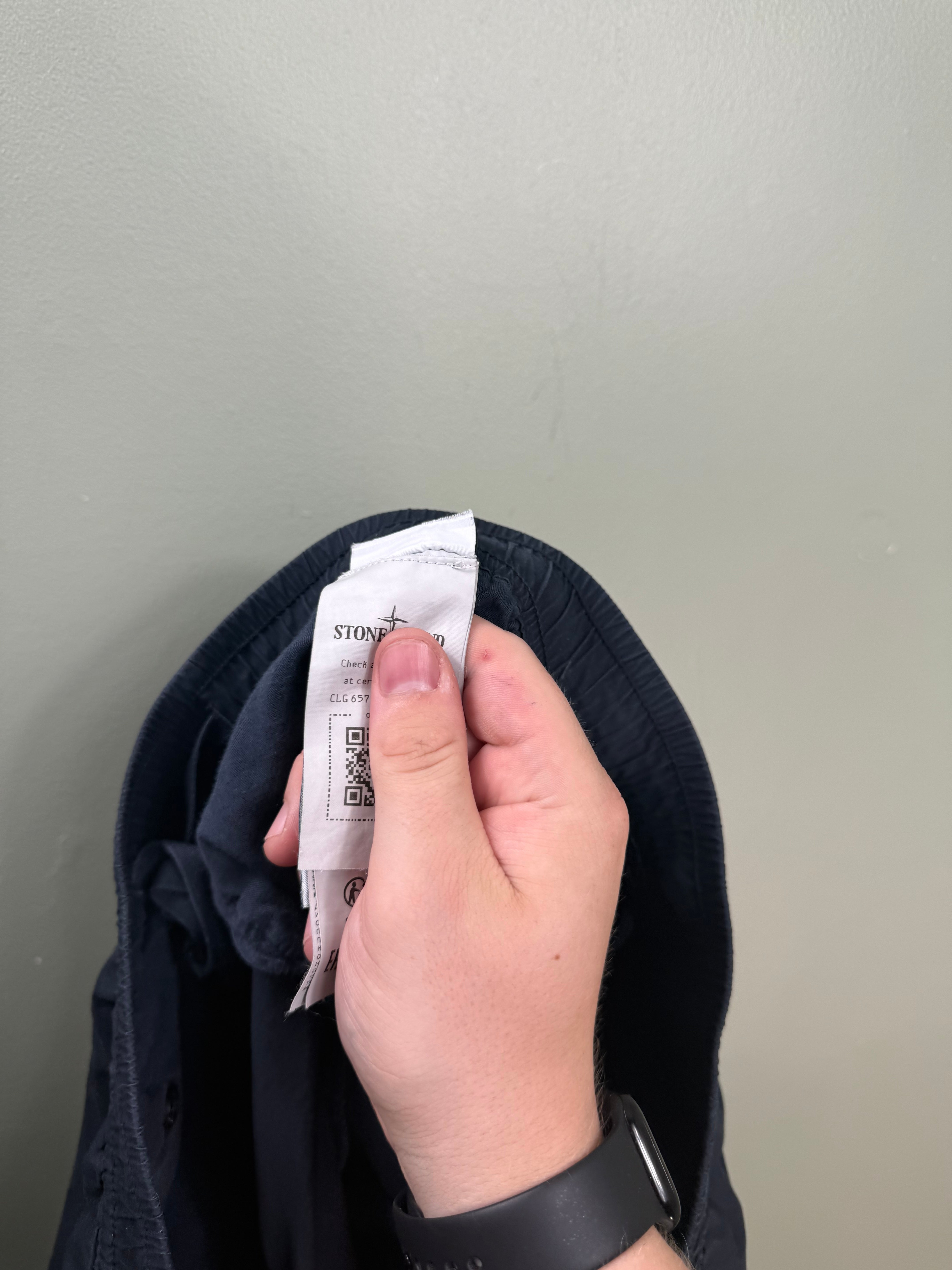 Stone Island Navy RE-T Cargo Bottoms