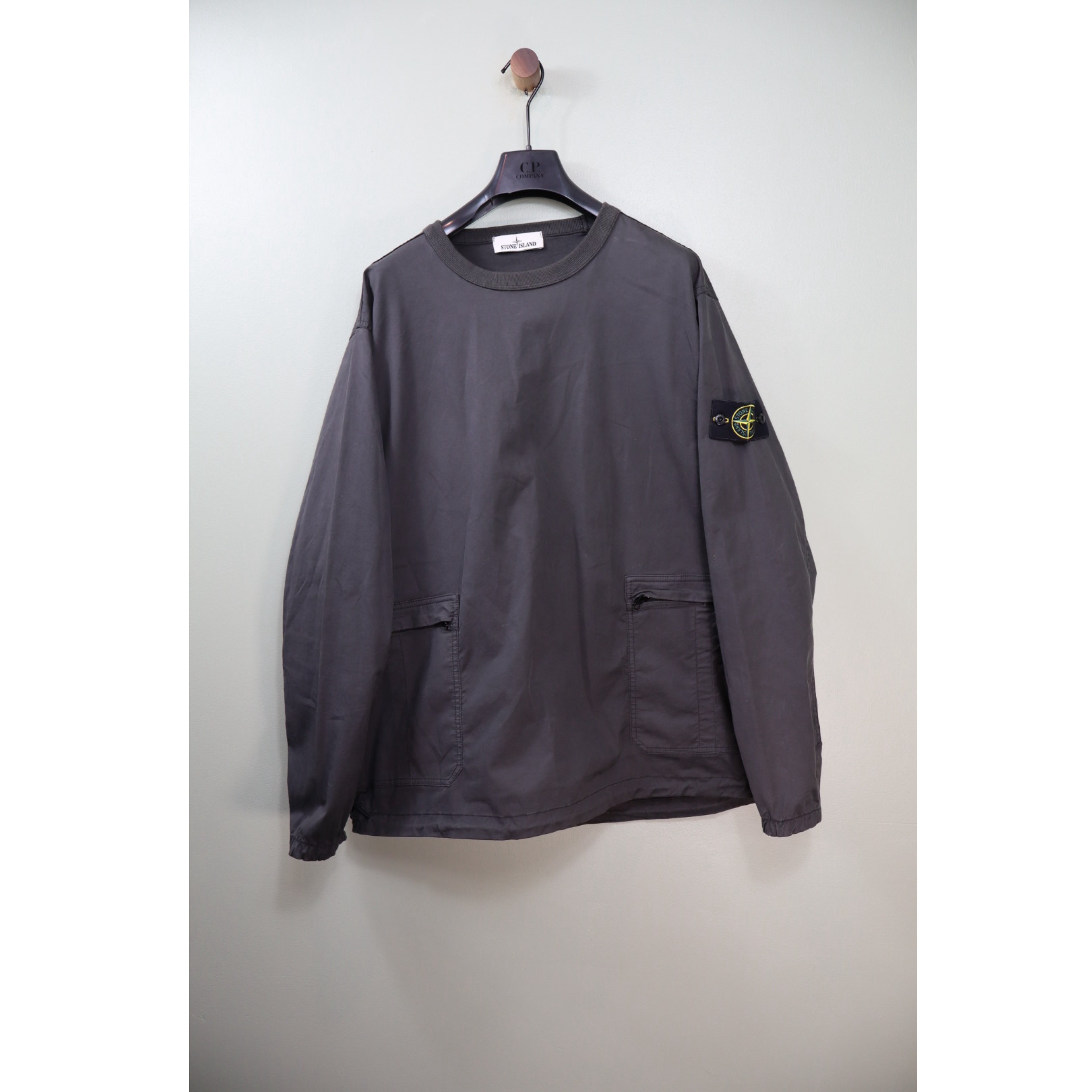 Stone Island Grey Smock Jumper
