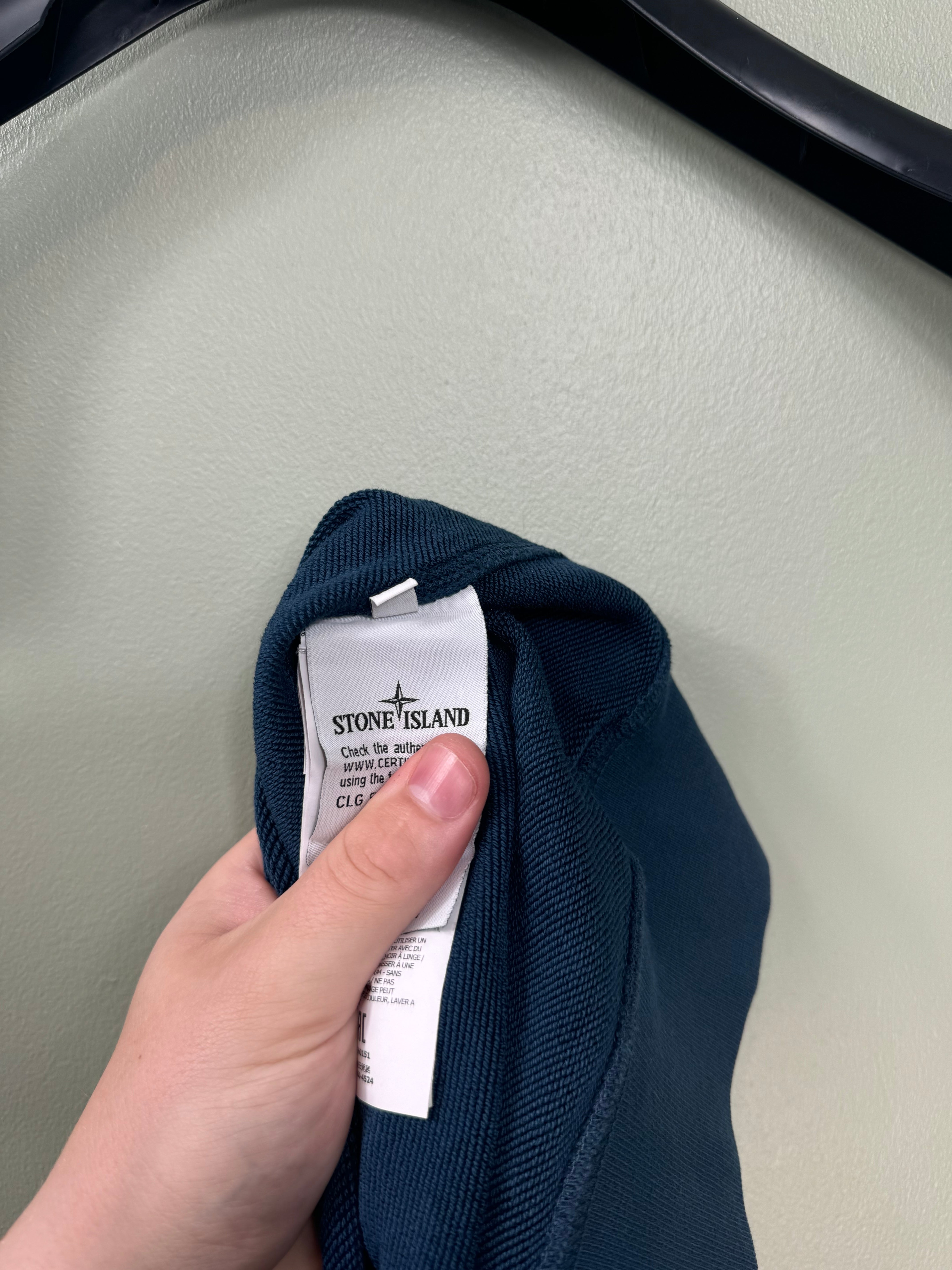 Stone Island Navy Reversible Jumper