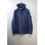 Stone Island Navy Supima Cotton Twill Jacket