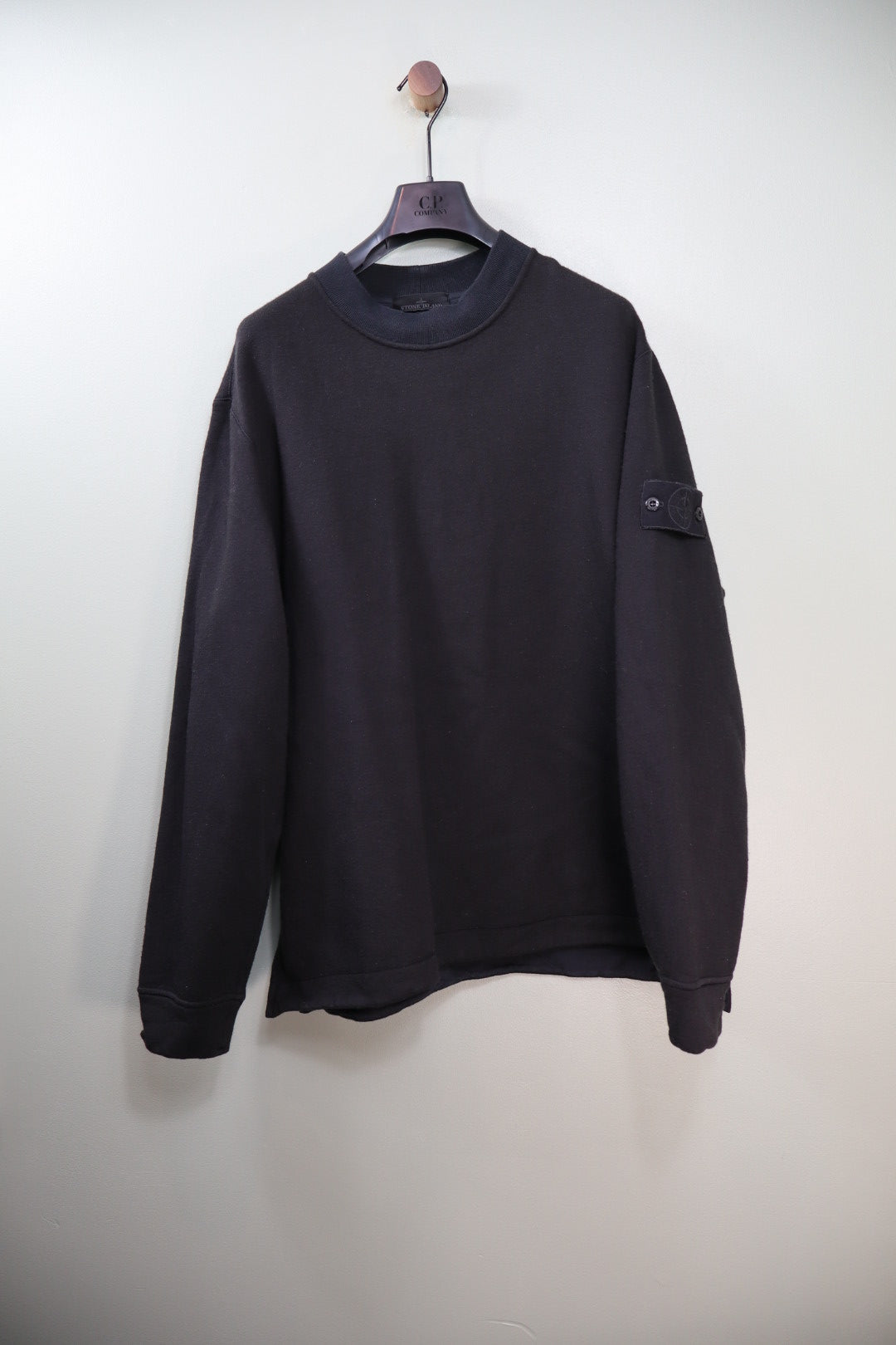 Stone Island Black Ghost Knit Jumper