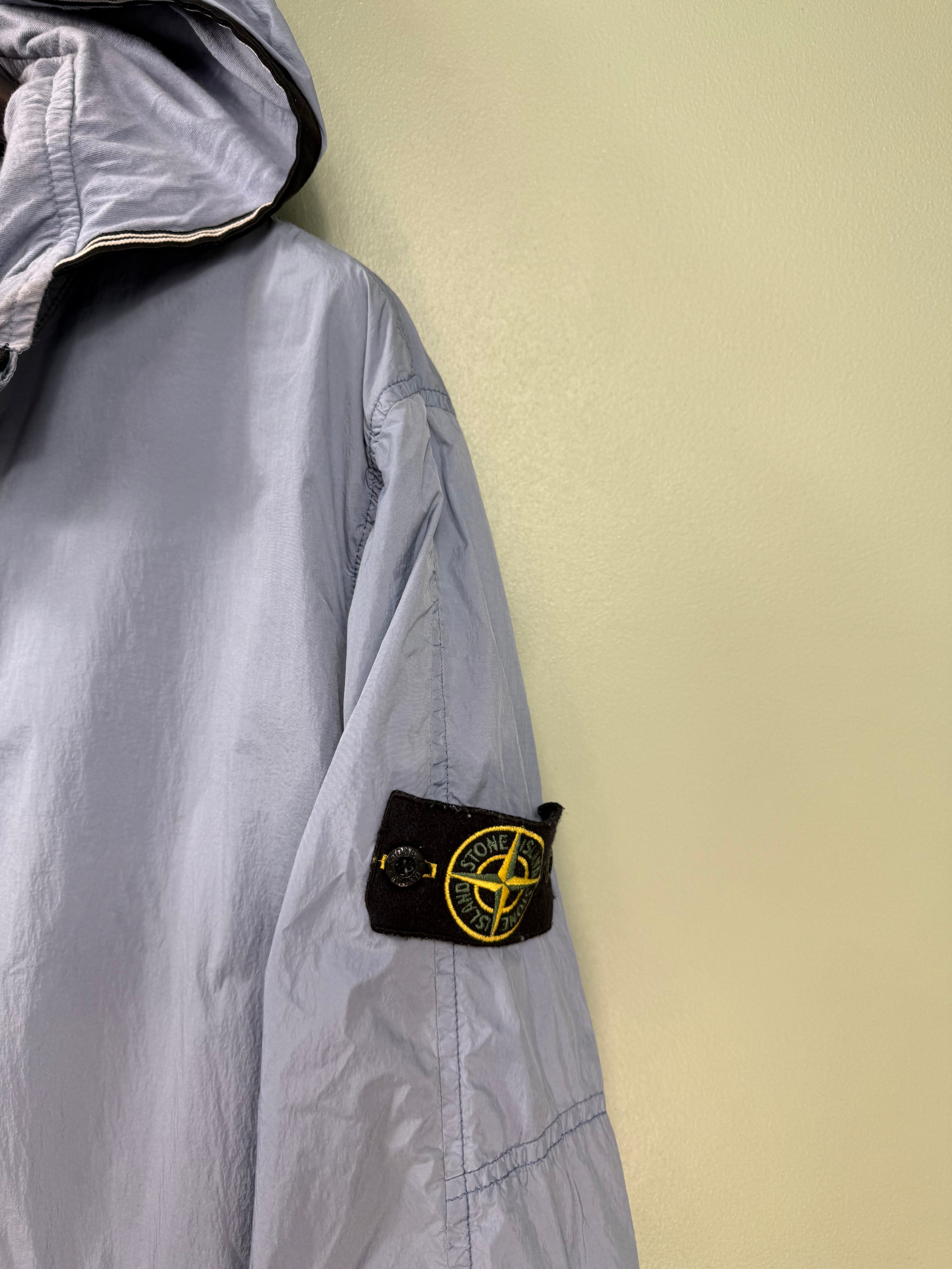 Stone Island Sky Blue Crinkle Reps Jacket