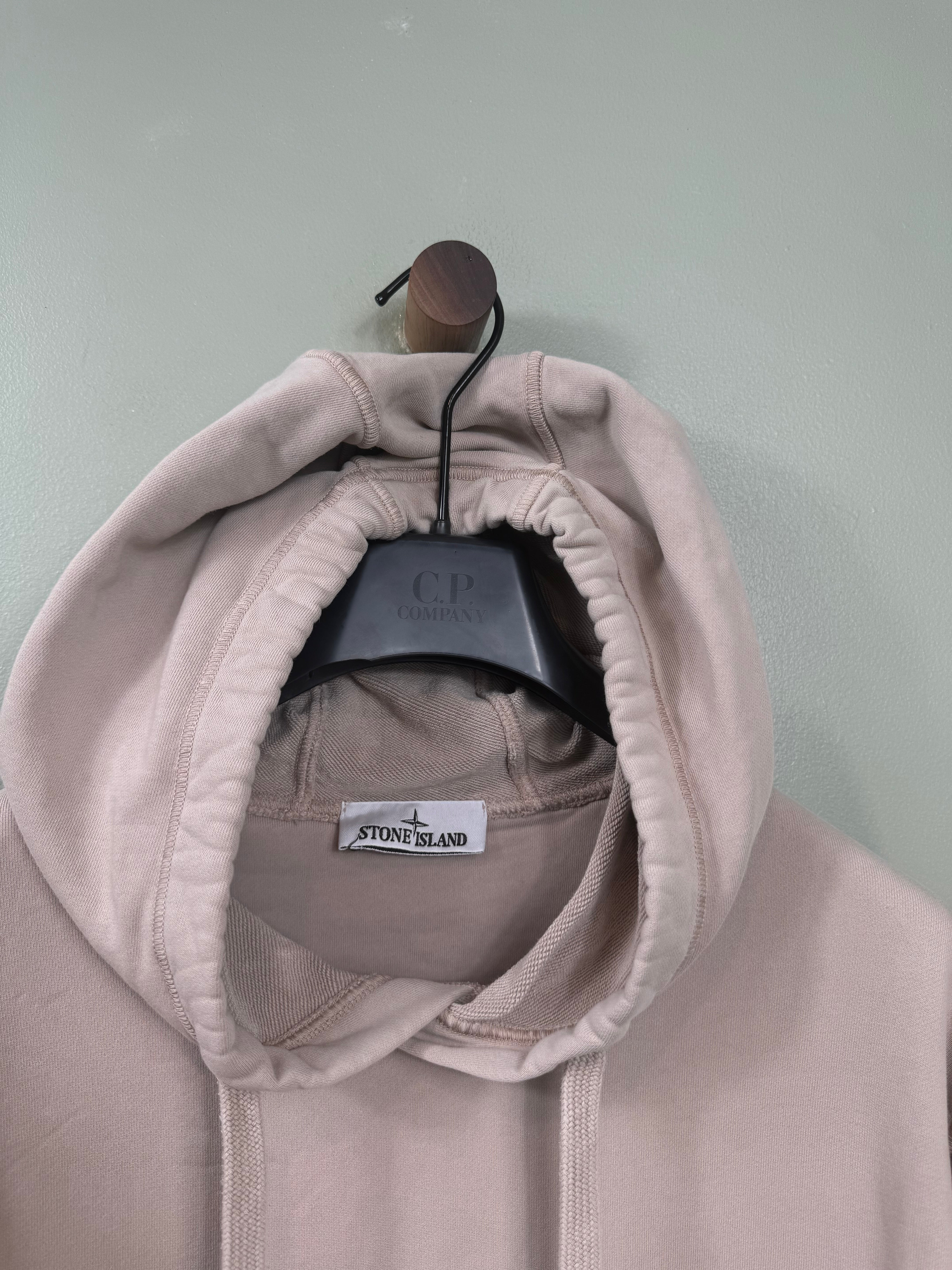 Stone Island Beige Hoodie